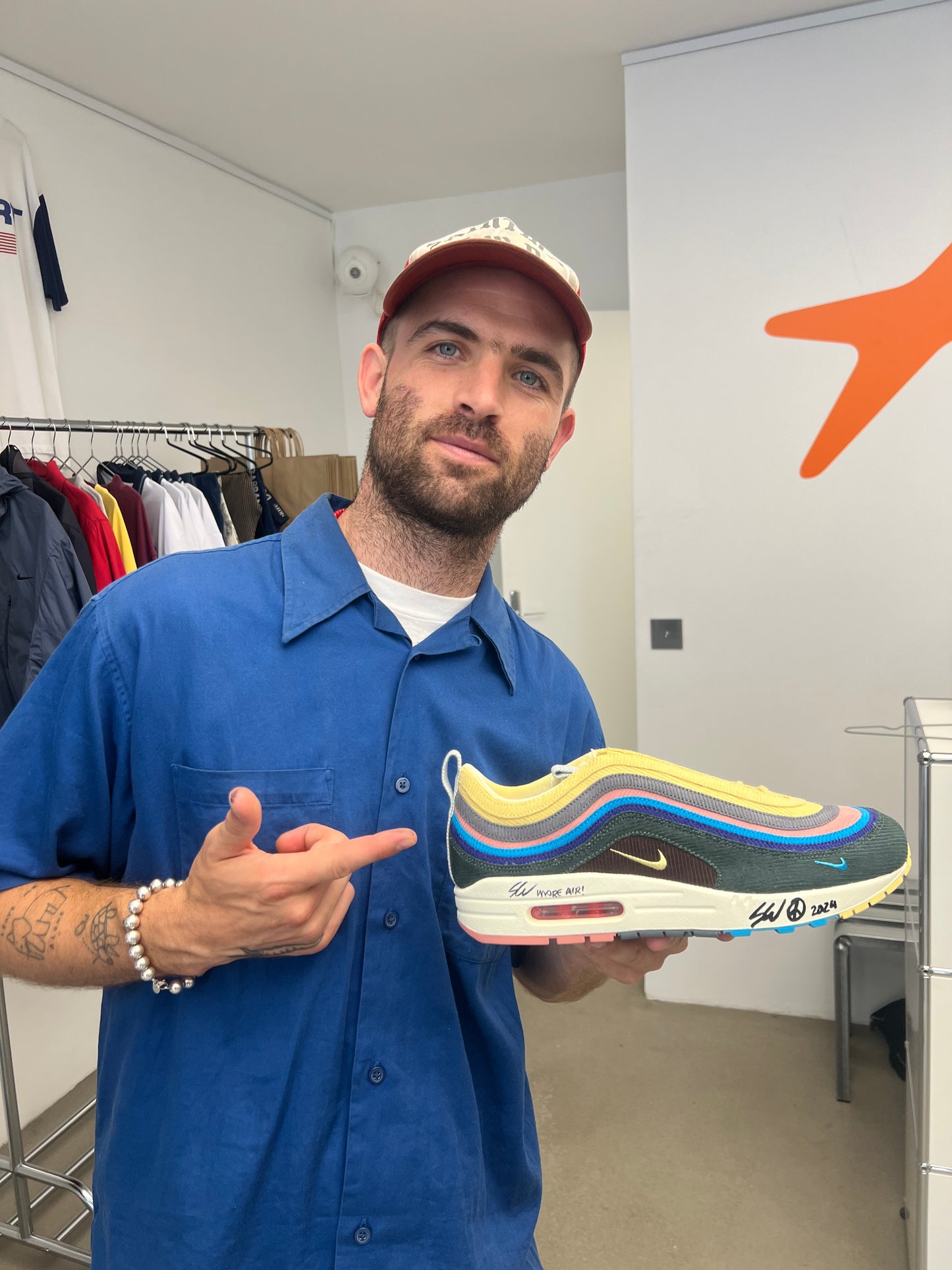 AIR MAX 1/97 X SEAN WOTHERSPOON - SIGNED BY SEAN WOTHERSPOON