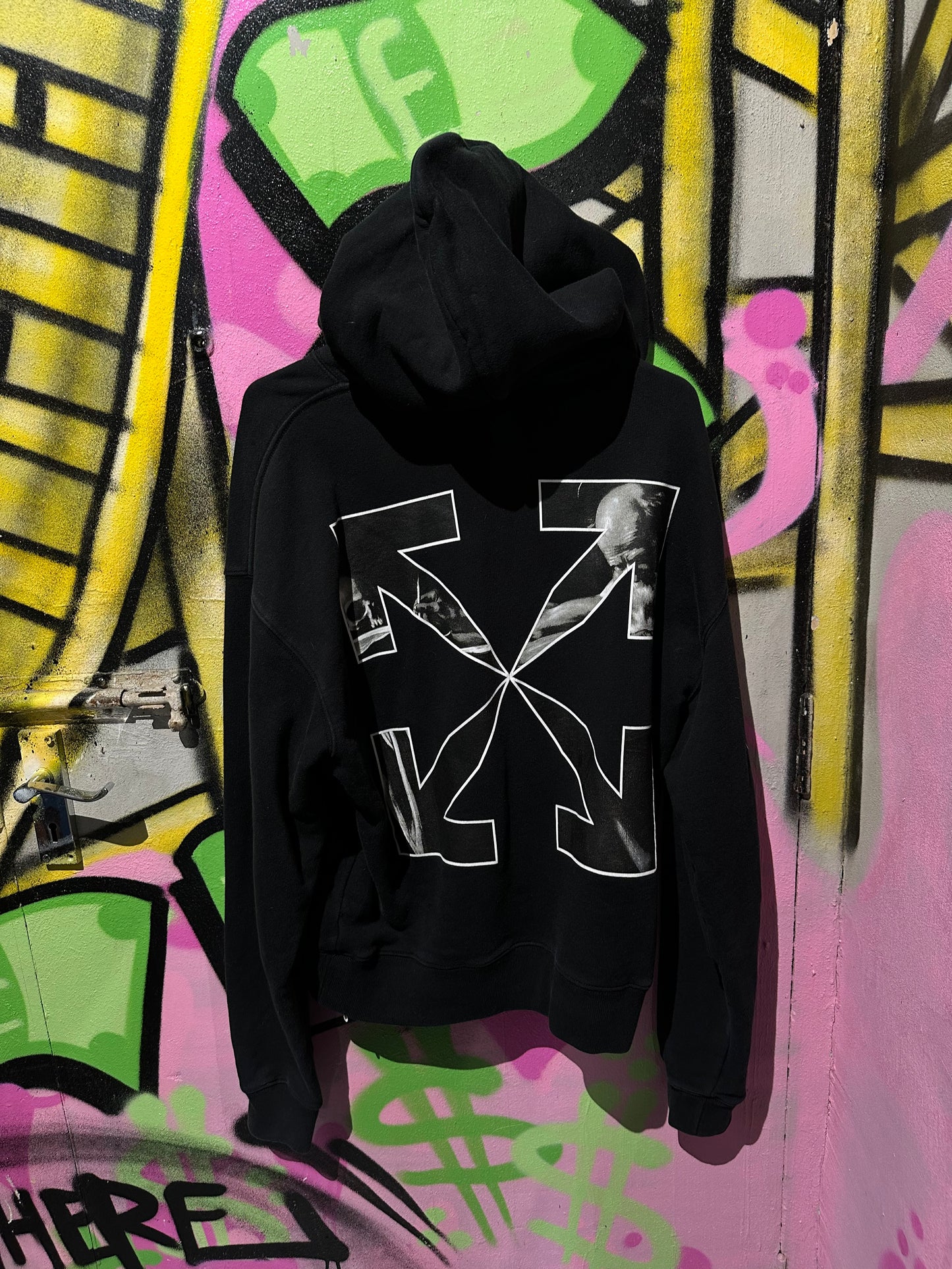 OFF WHITE CROSS HOODY