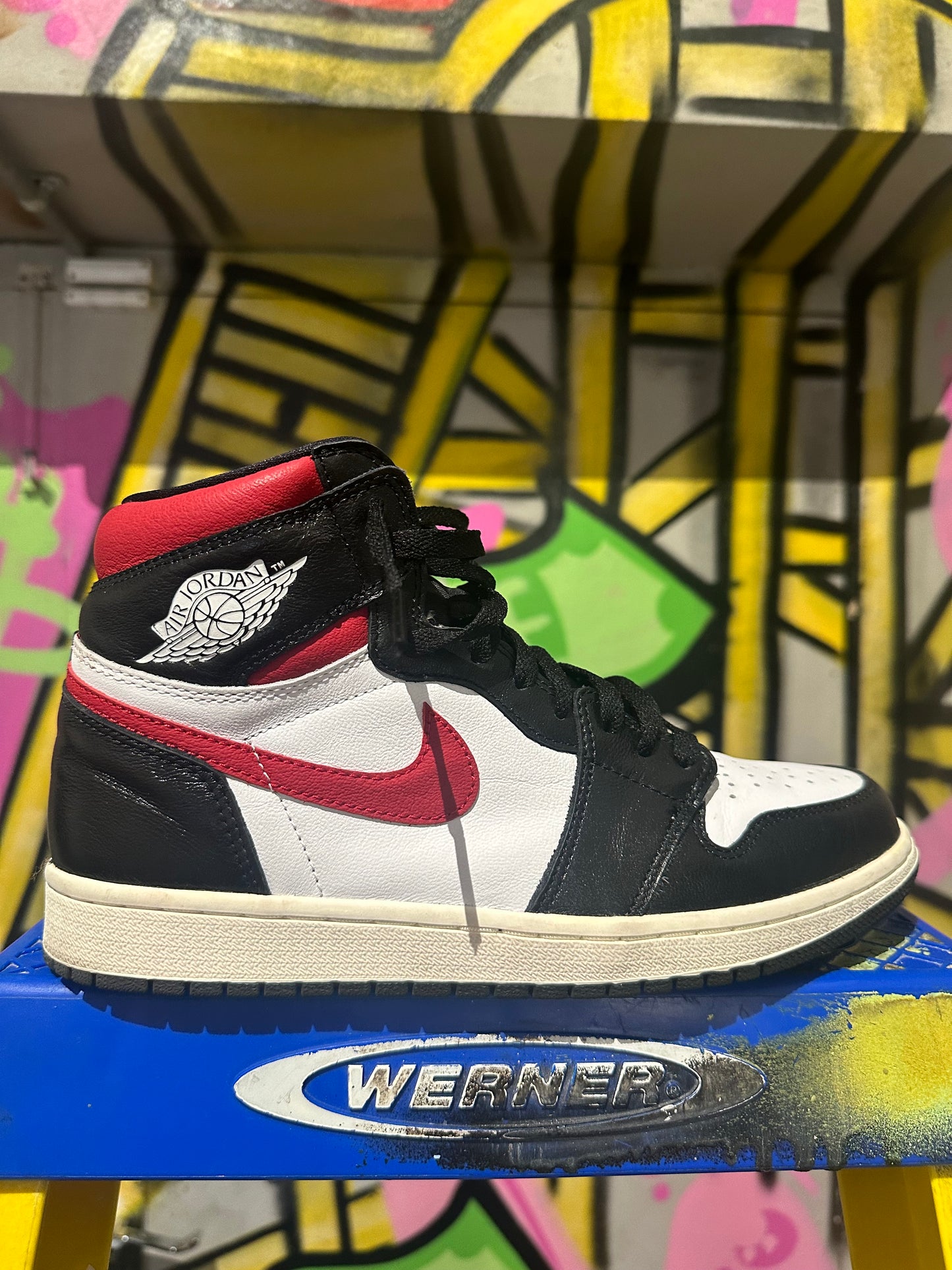 Jordan 1 High White/Black/Red