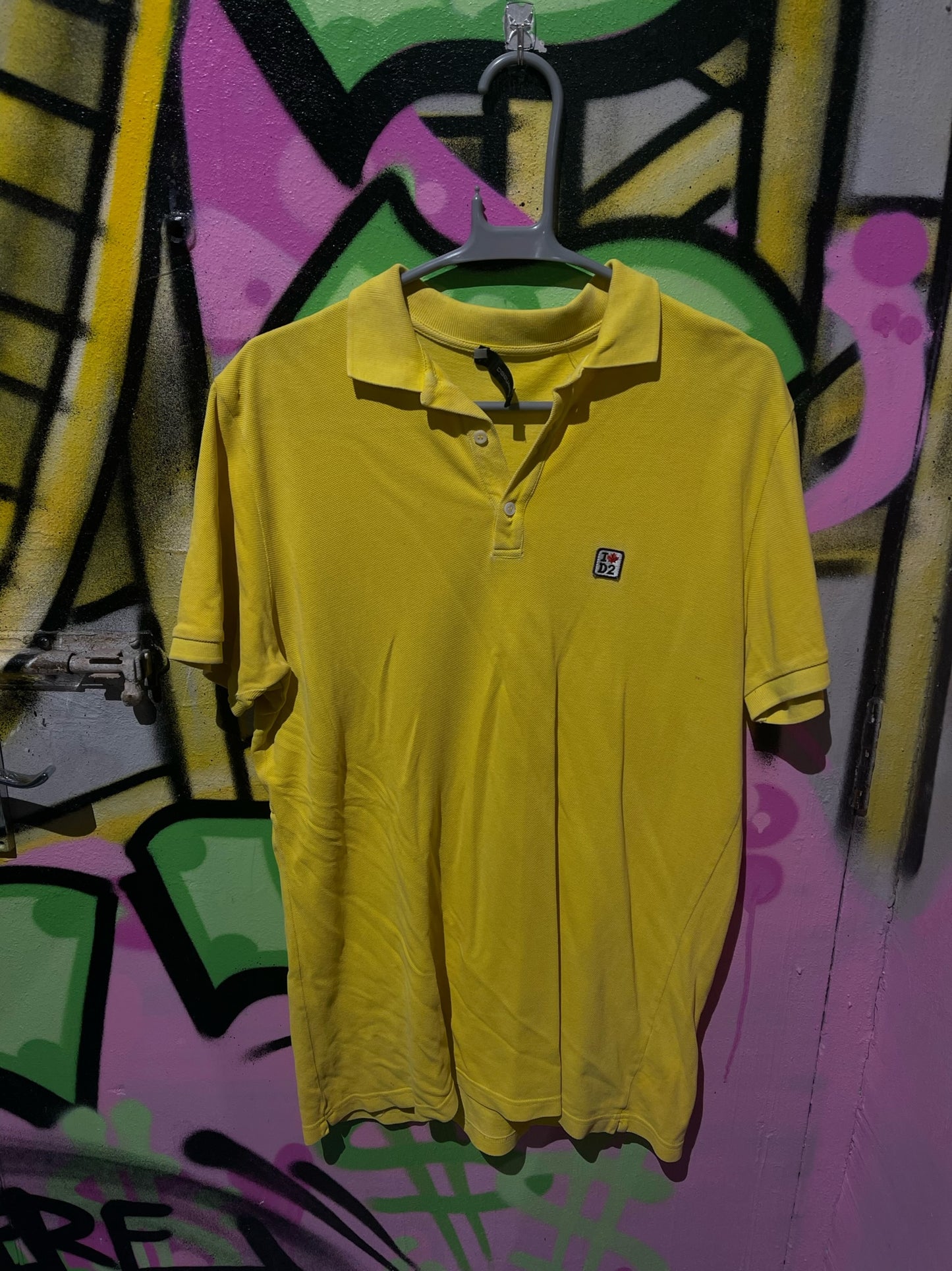 DSQUARED2 POLO YELLOW