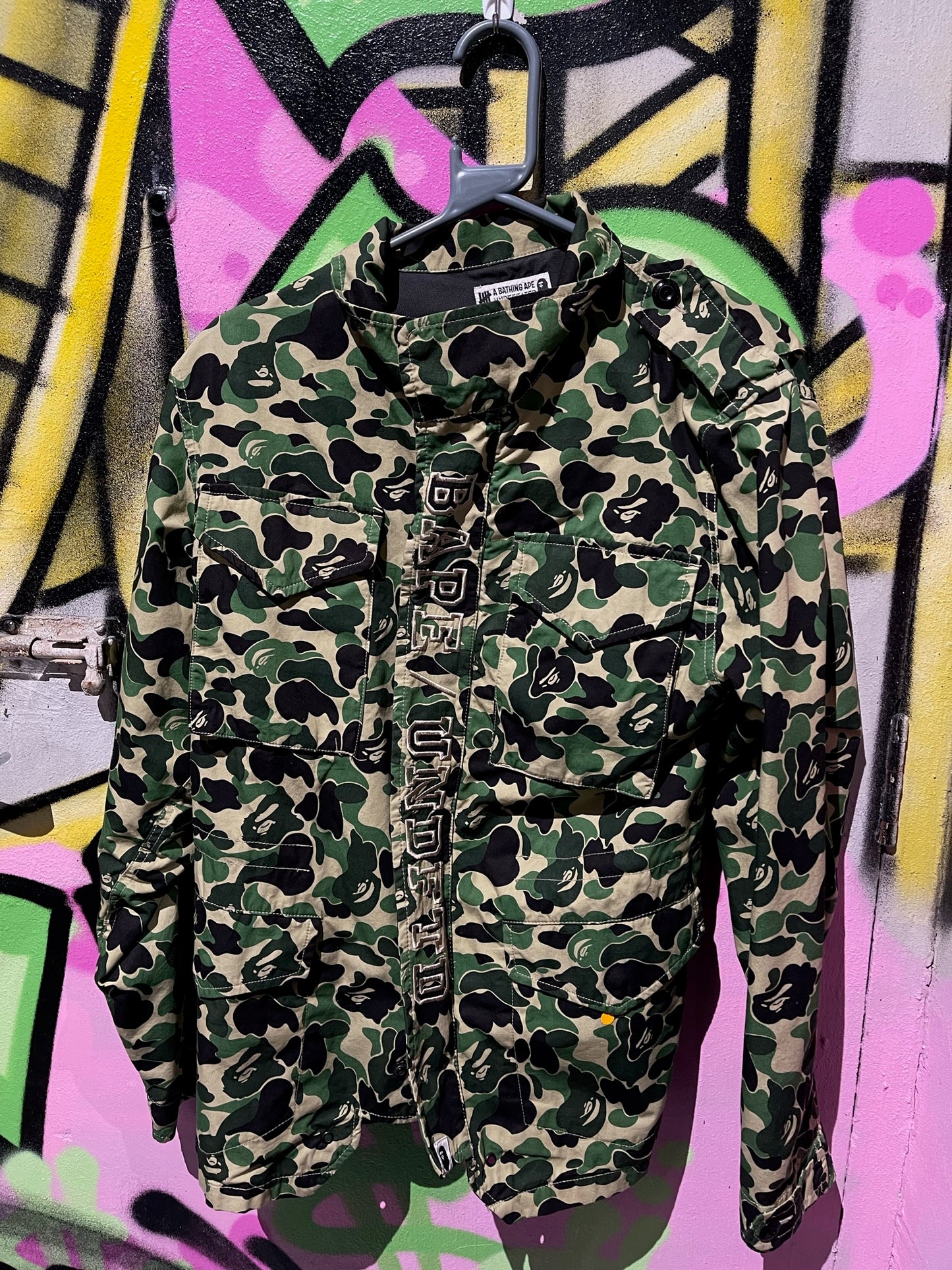 A BATHING APE X UNDEFEATED JACKET