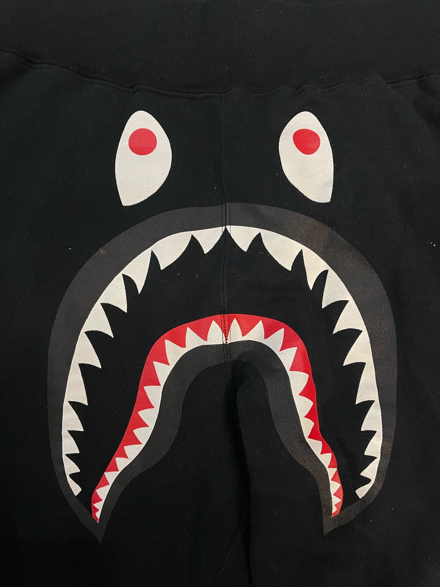 A BATHING APE SWEATPANTS BLACK