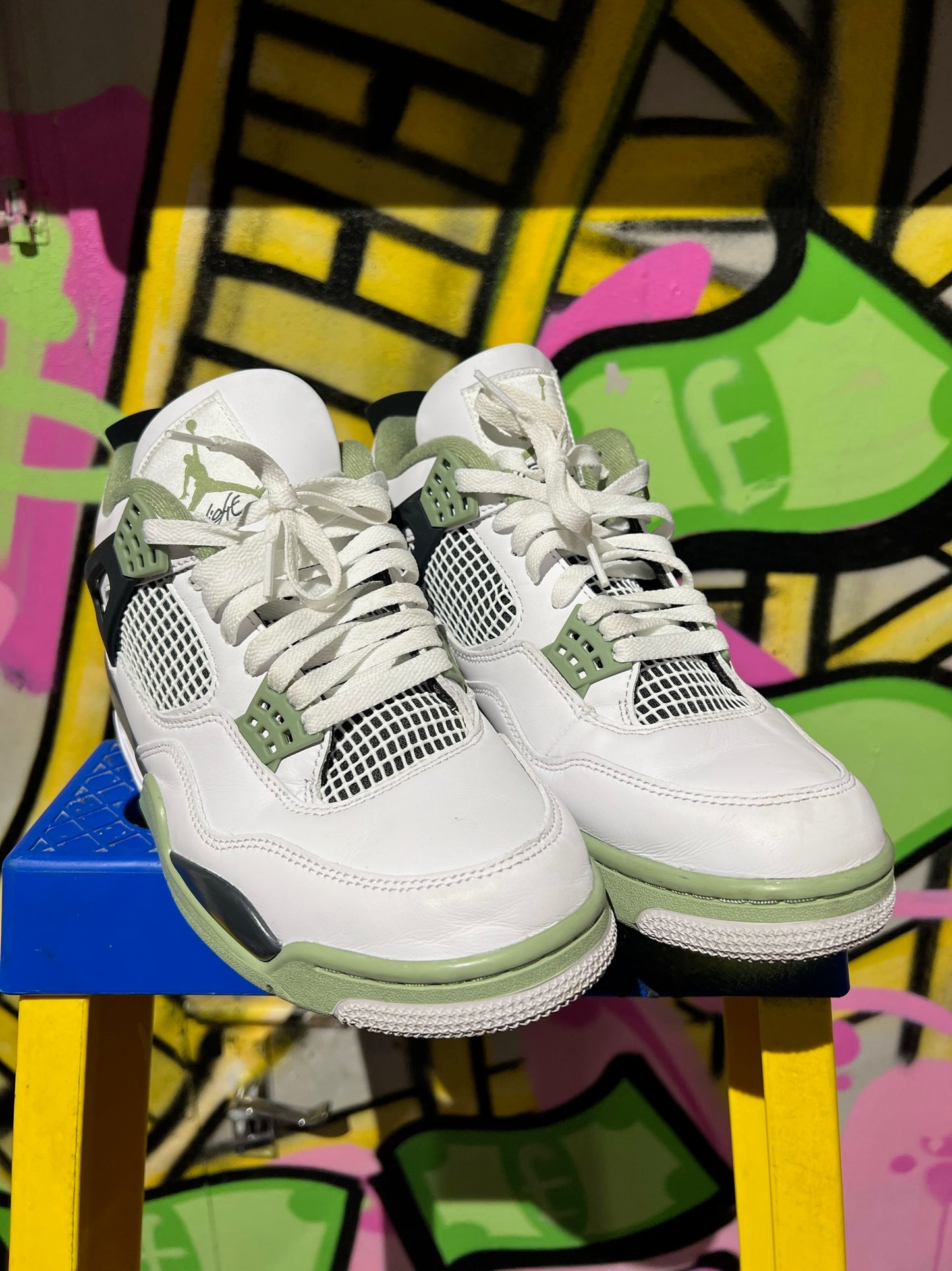 AIR JORDAN 4'SEAFOAM'