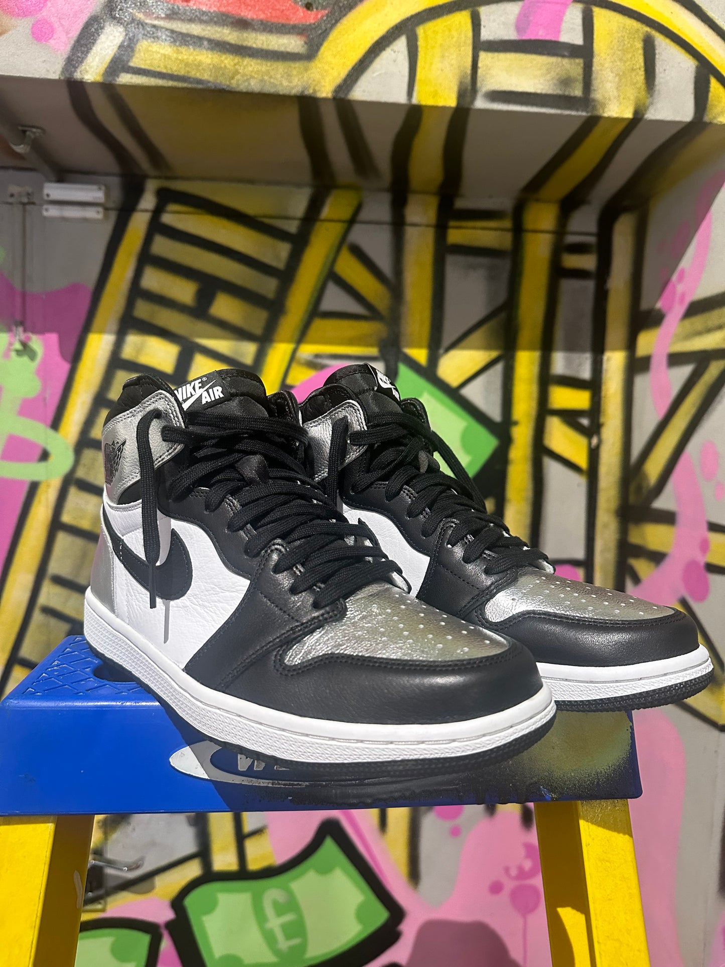 Jordan 1 High Silver