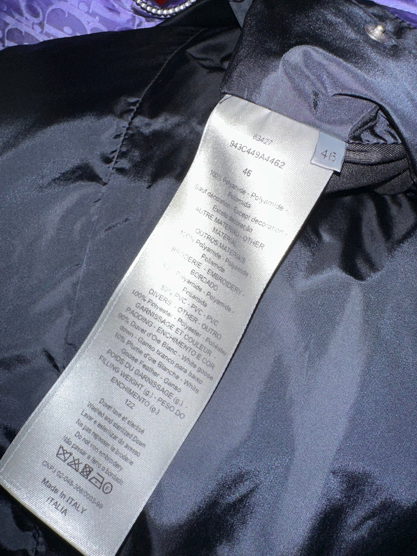 DIOR OBLIQUE PUFFER