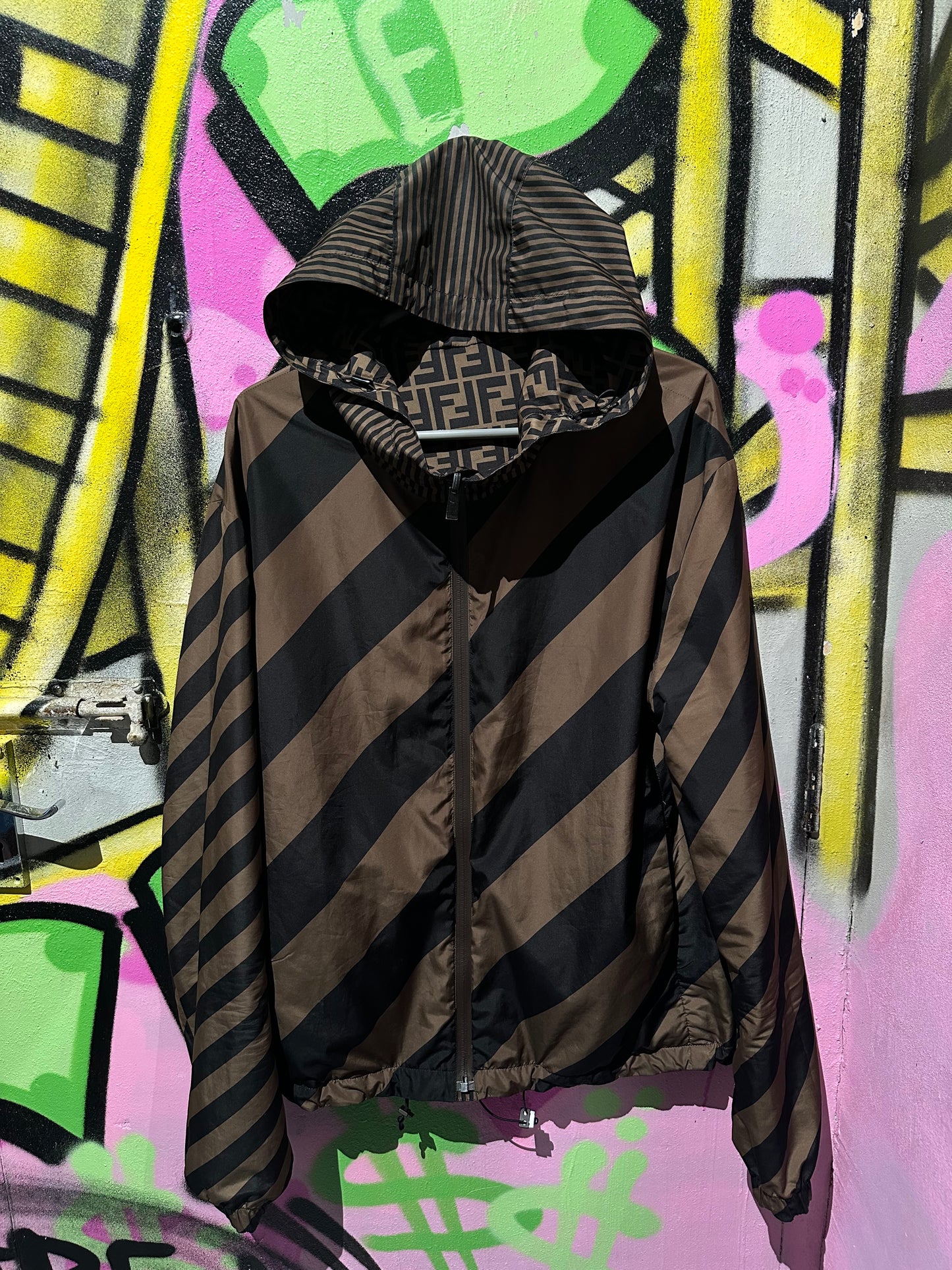 FENDI REVERSIBLE WINDBREAKER