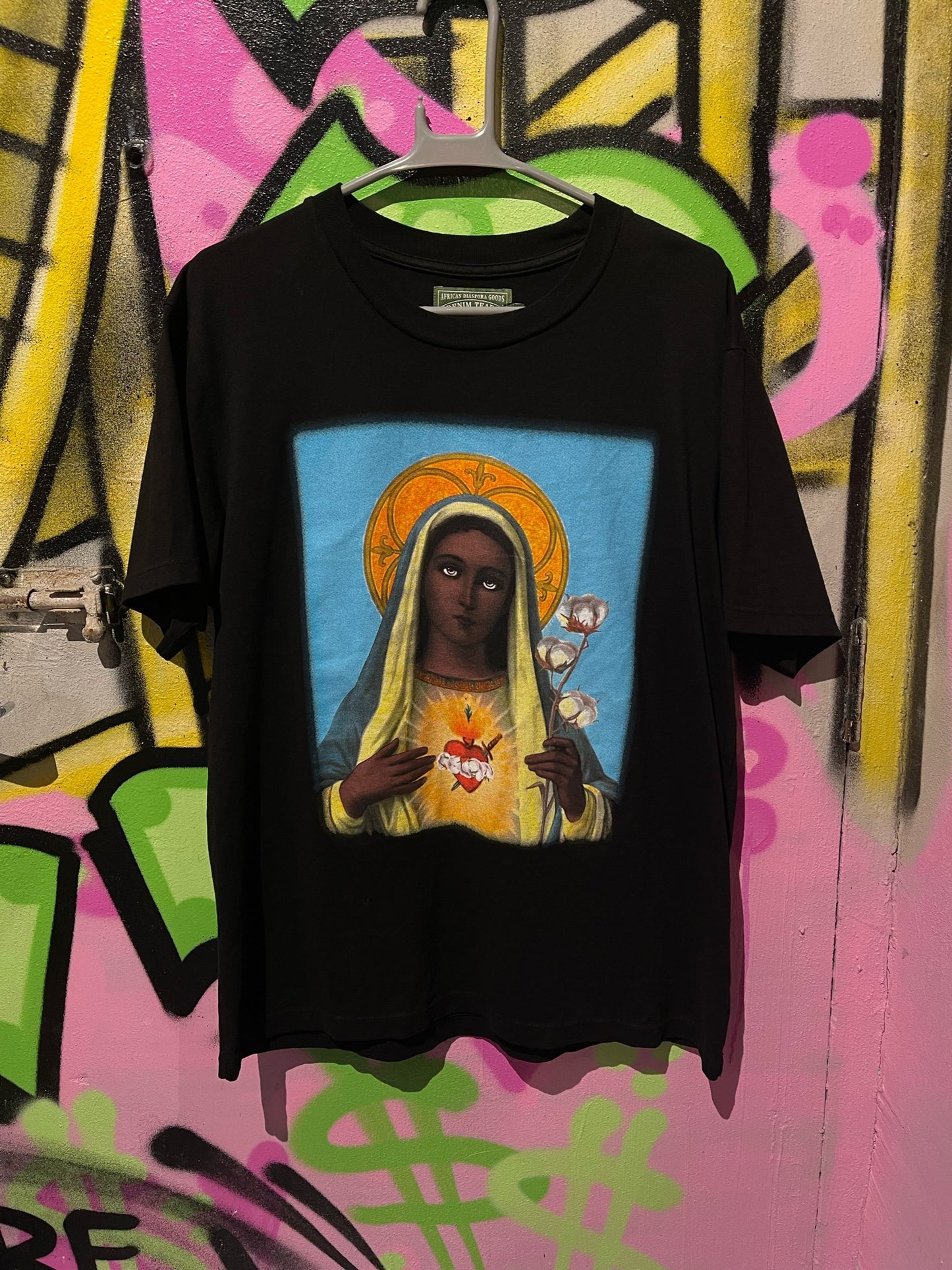 DENIM TEARS SAINT MARY T SHIRT