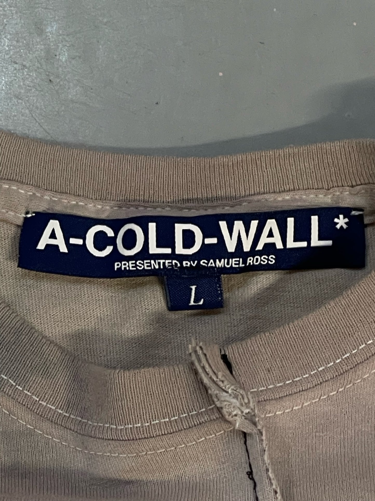 A COLD WALL INVISIBLE T SHIRT