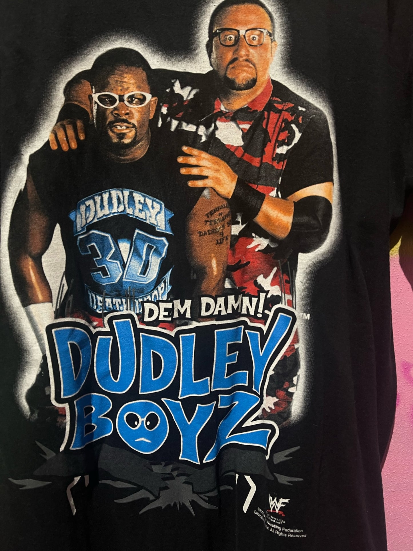 DUDLEY BOYS VINTAGE T SHIRT