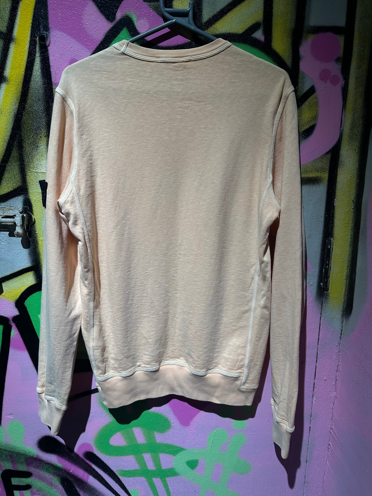 STONE ISLAND JUMPER PEACH