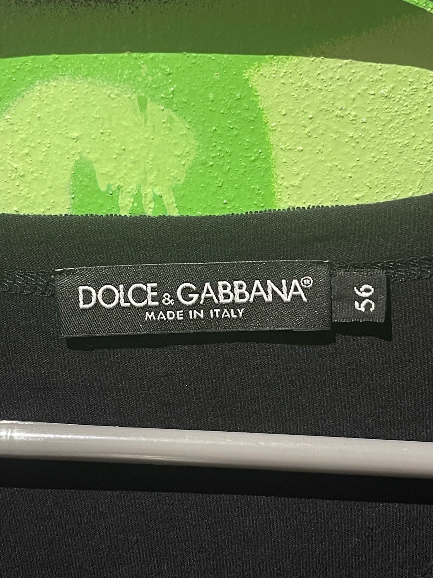 DOLCE AND GABBANA V NECK T SHIRT