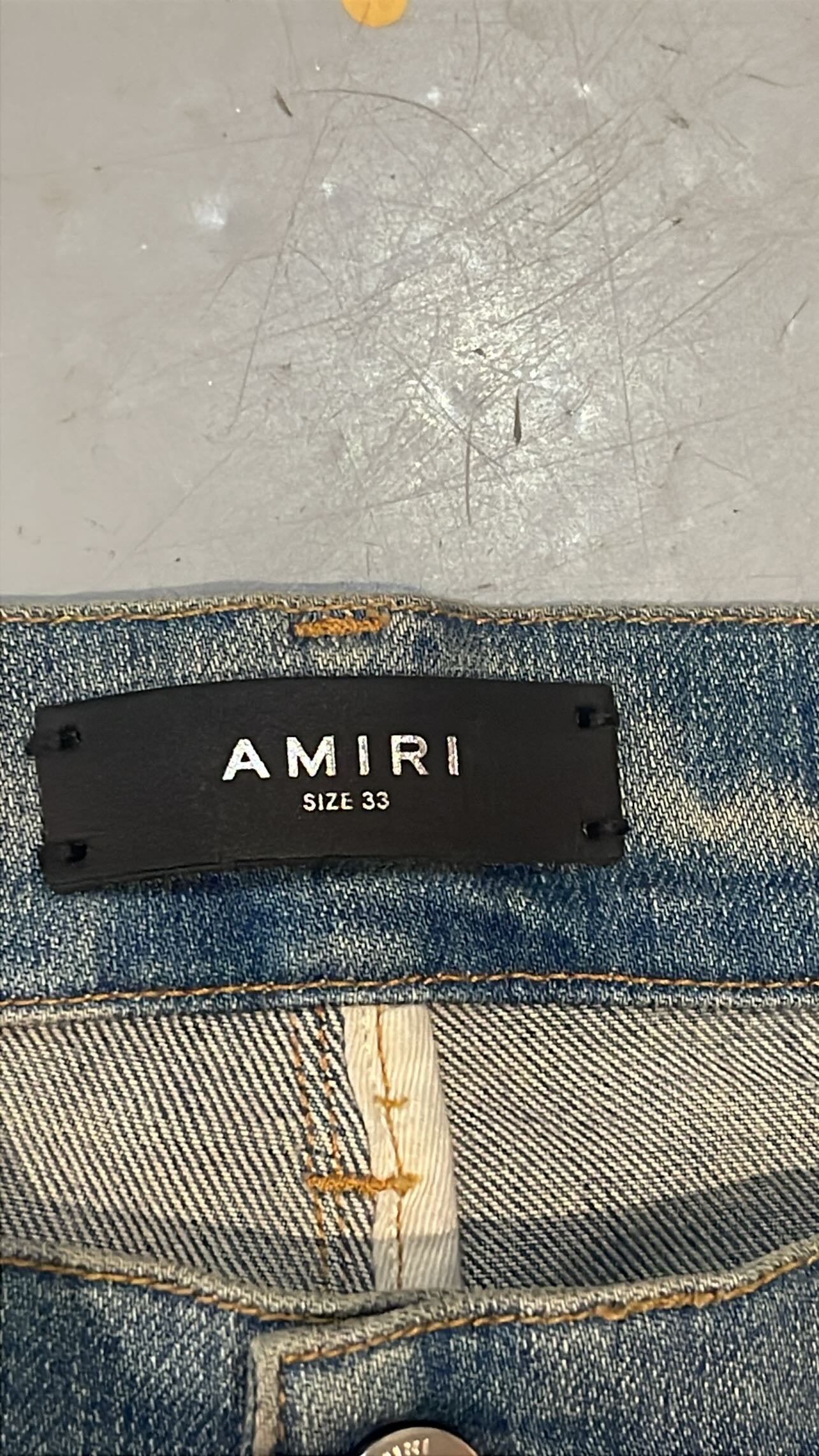 Amiri Paint Splatter Jeans