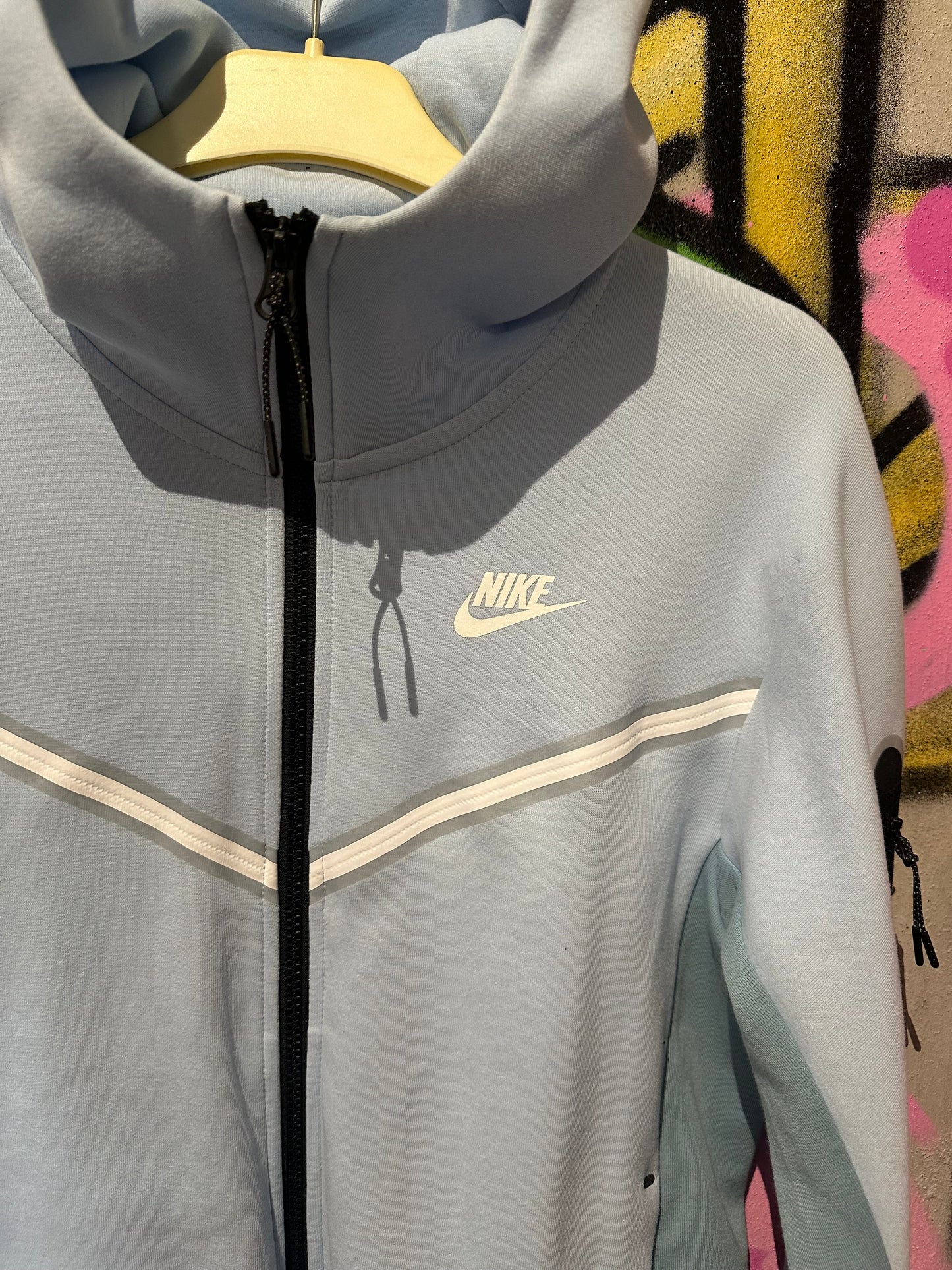 Light Blue Nike Tech Jacket