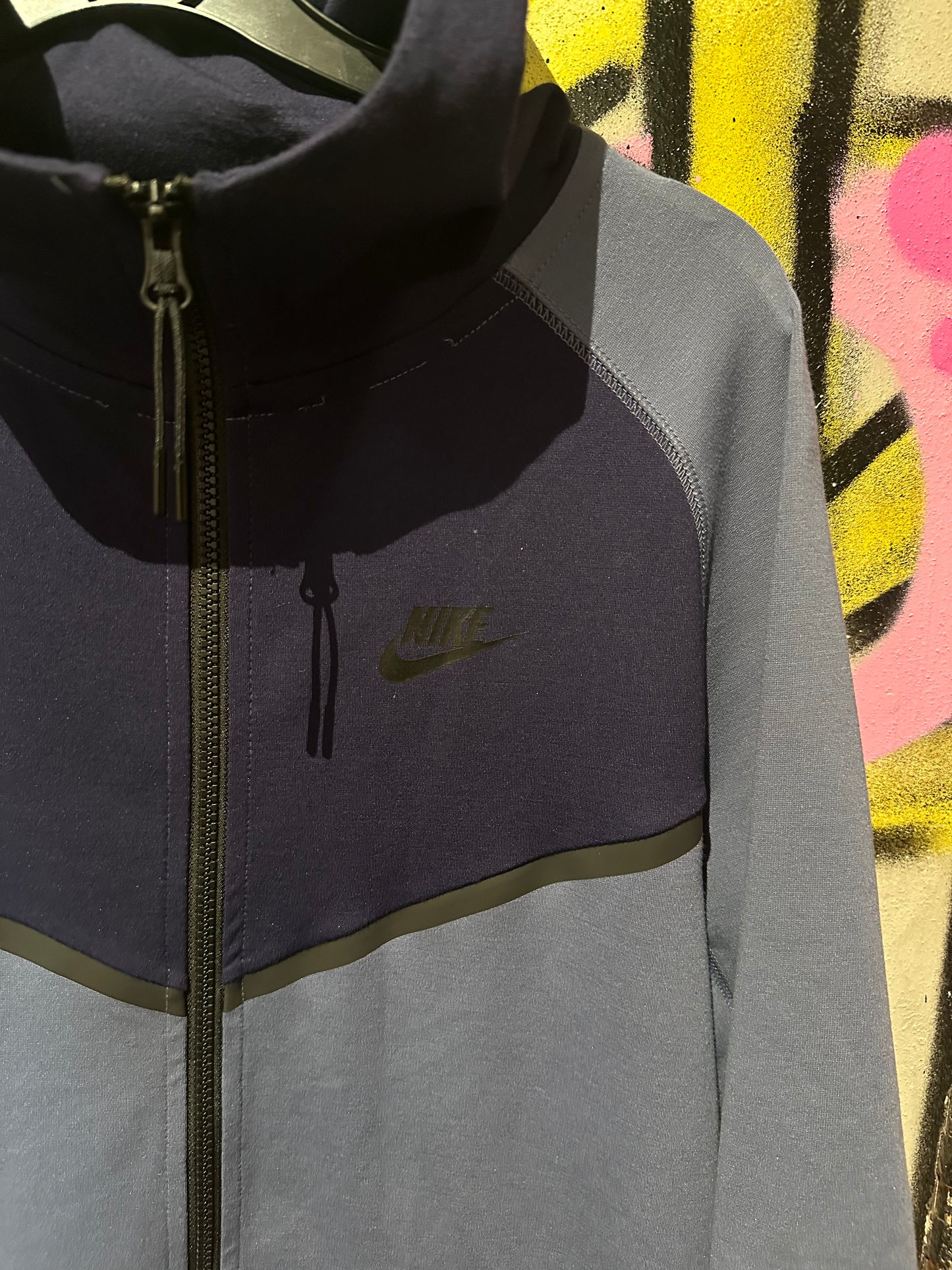 Blue Nike Tech Jacket