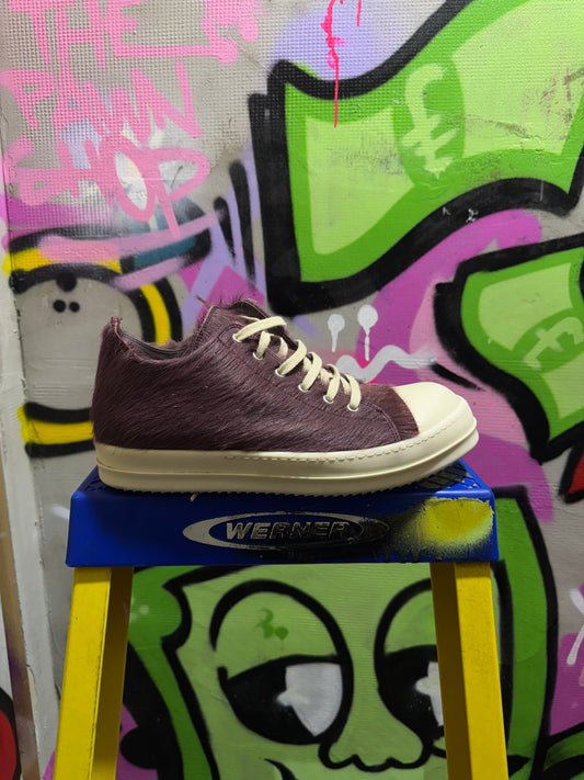 RICK OWENS PONY FUR LUXOR LOWS