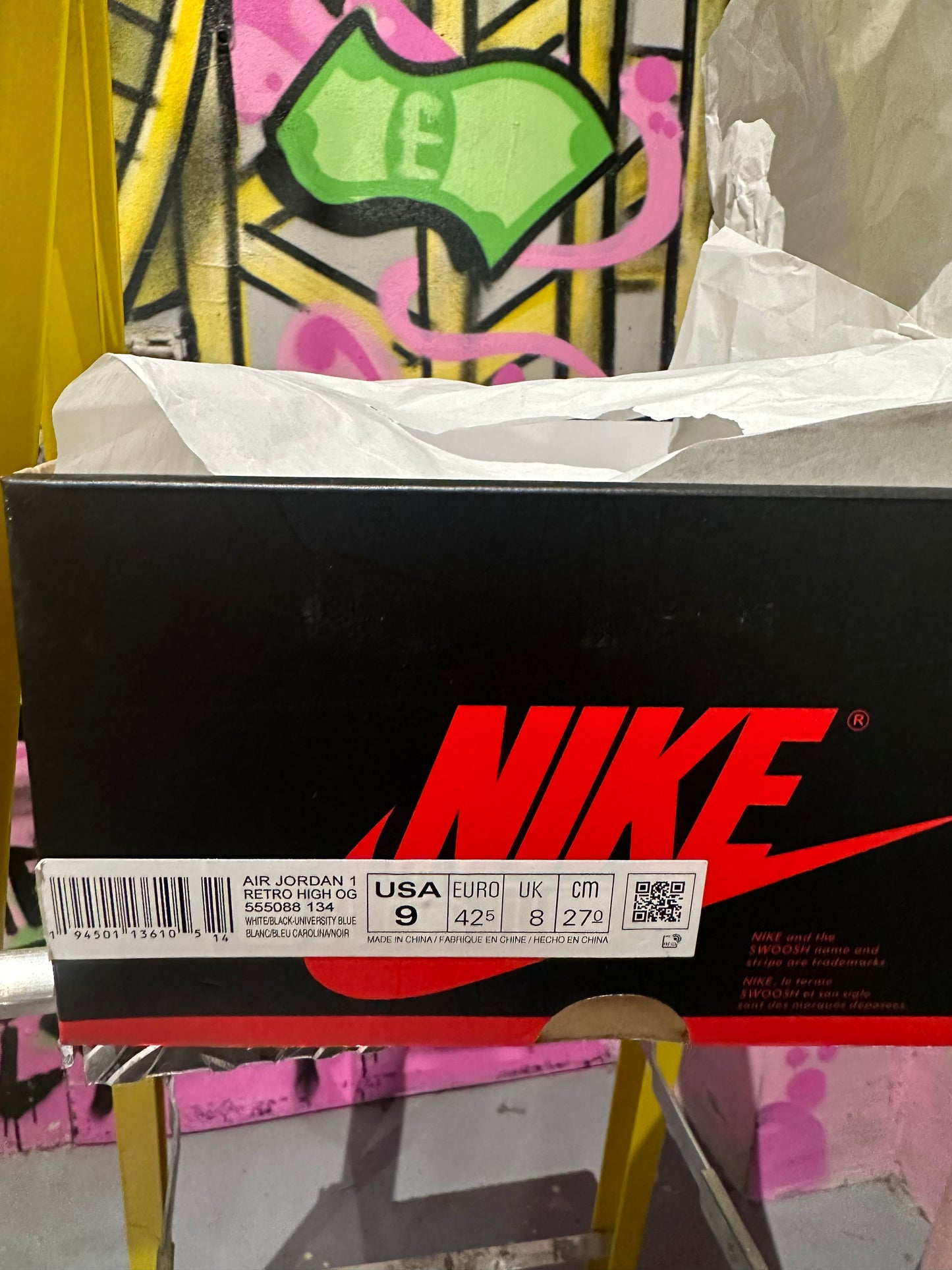 Jordan 1 High UNC
