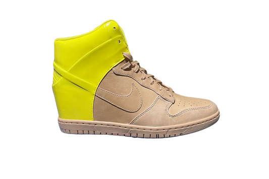 WMNS NIKE DUNK SKY HI VT QS 'SONIC YELLOW'