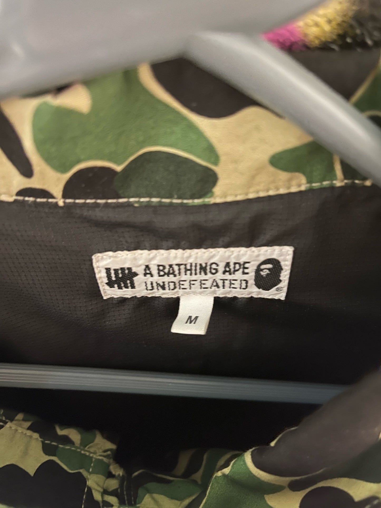 A BATHING APE X UNDEFEATED JACKET