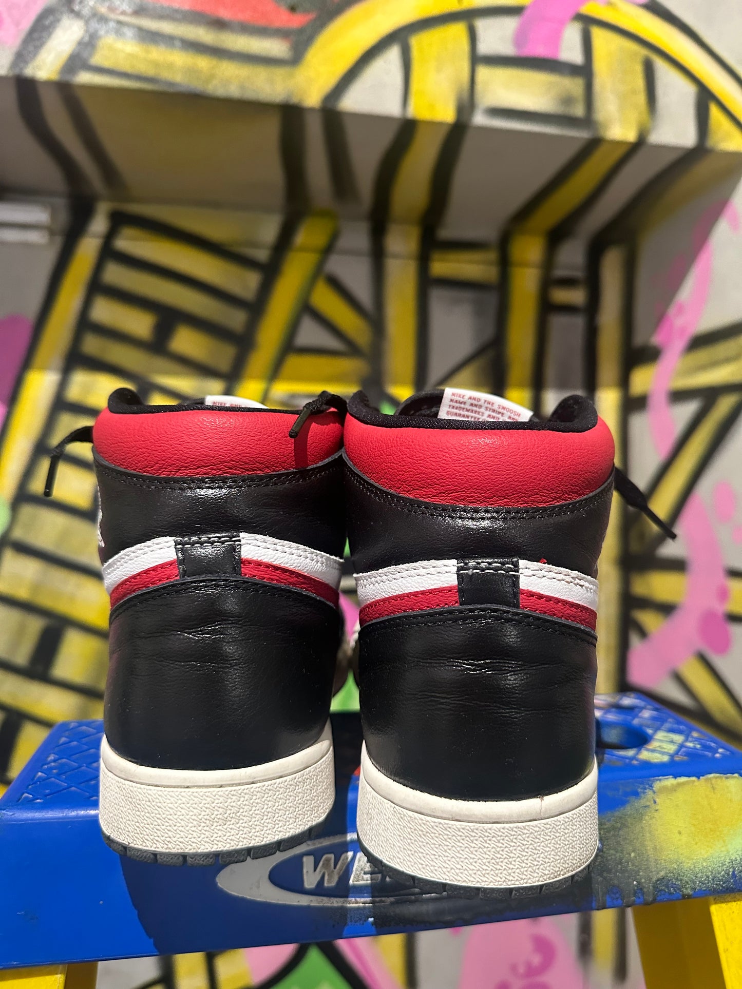 Jordan 1 High White/Black/Red