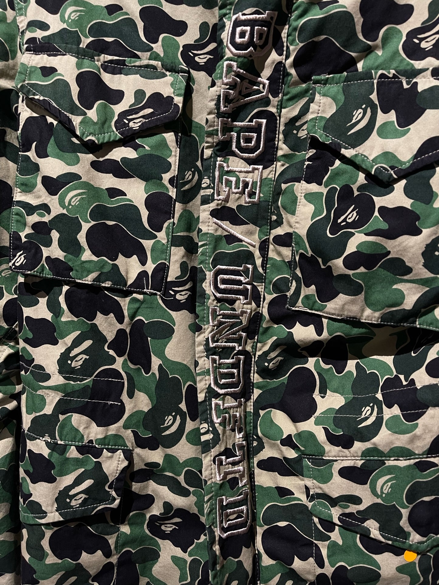 A BATHING APE X UNDEFEATED JACKET
