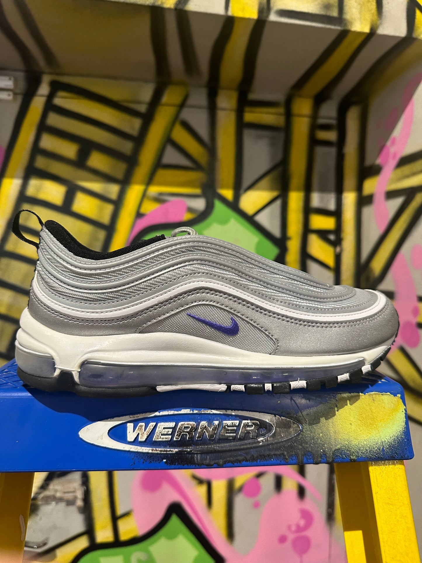 Air Max 97 Metallic Silver / Violet