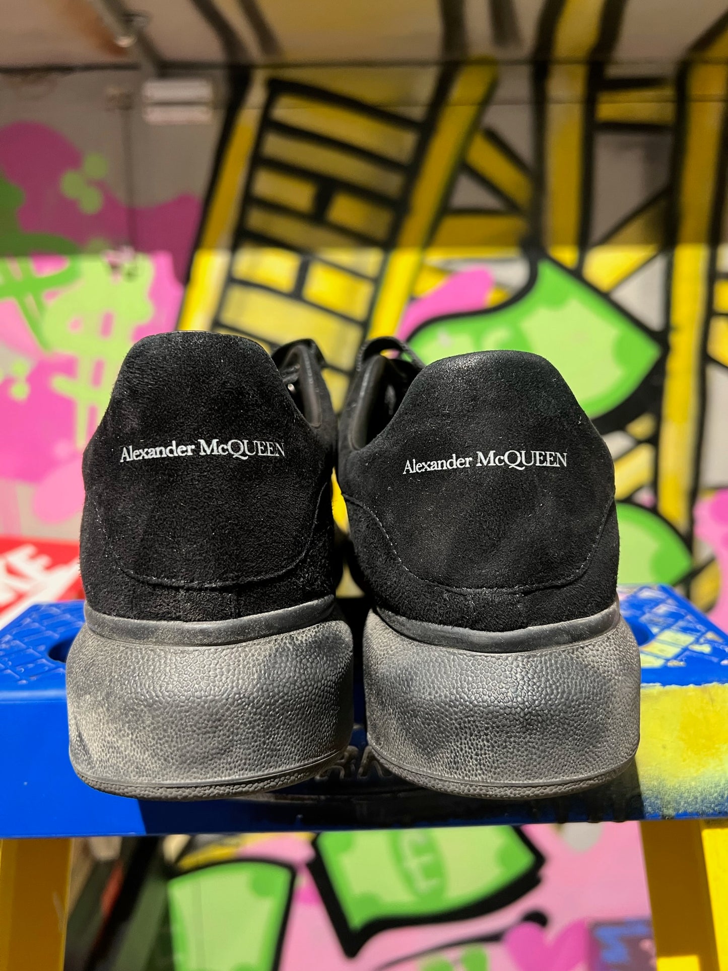 ALEXANDER MCQUEEN OVERSIZED SNEAKER BLACK