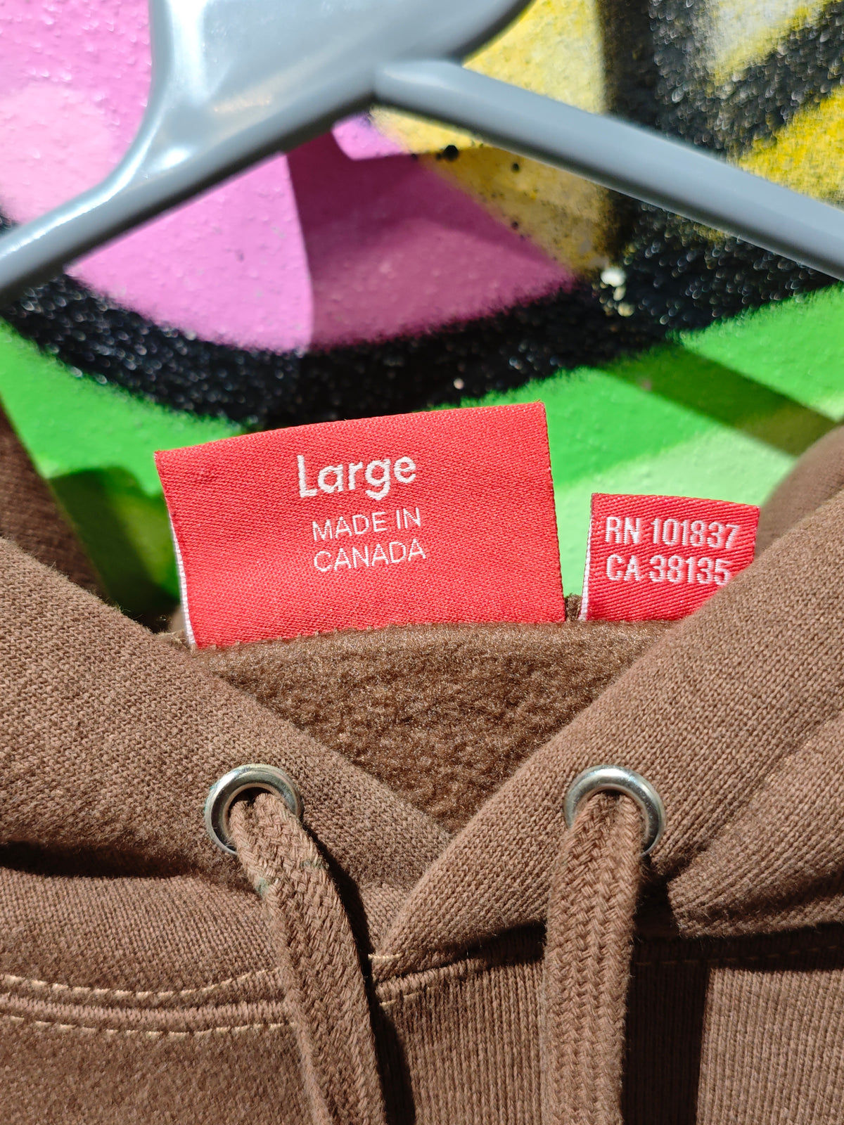 Supreme Devil S Logo Brown Hoodie