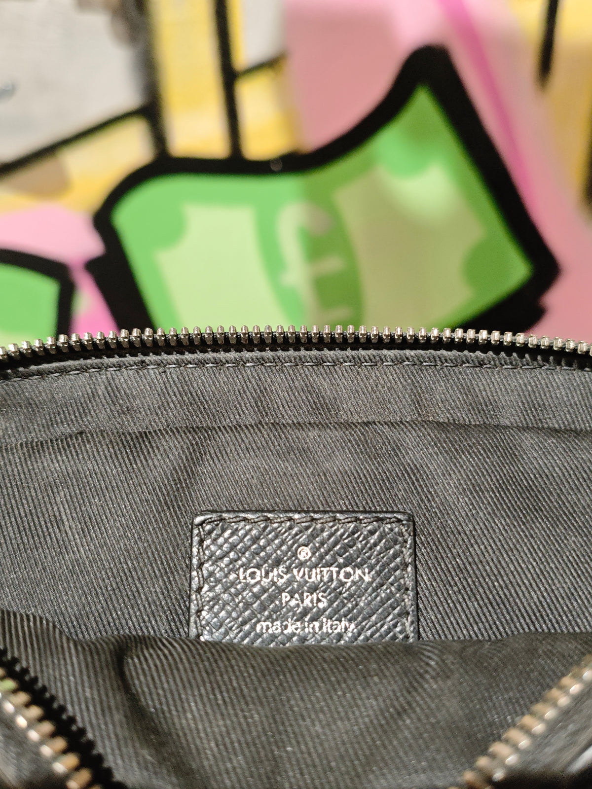 Louis Vuitton black monogram bag