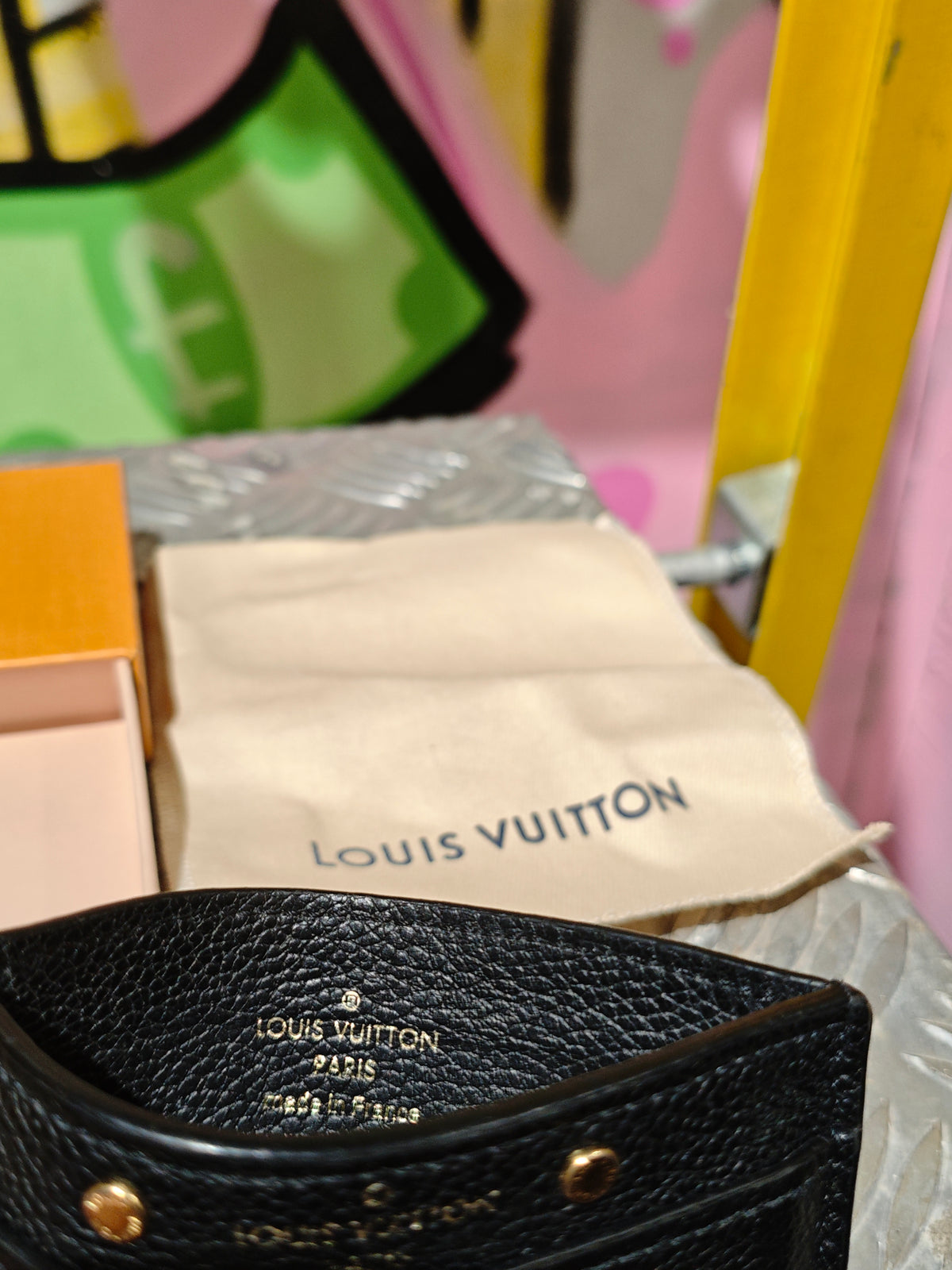 Louis Vuitton Black Cardholder