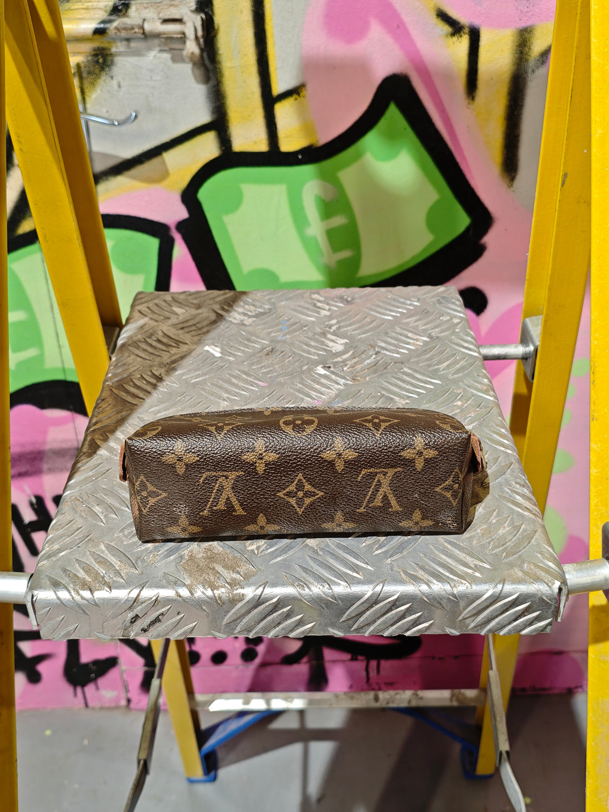 Louis Vuitton Brown Monogram Pouch