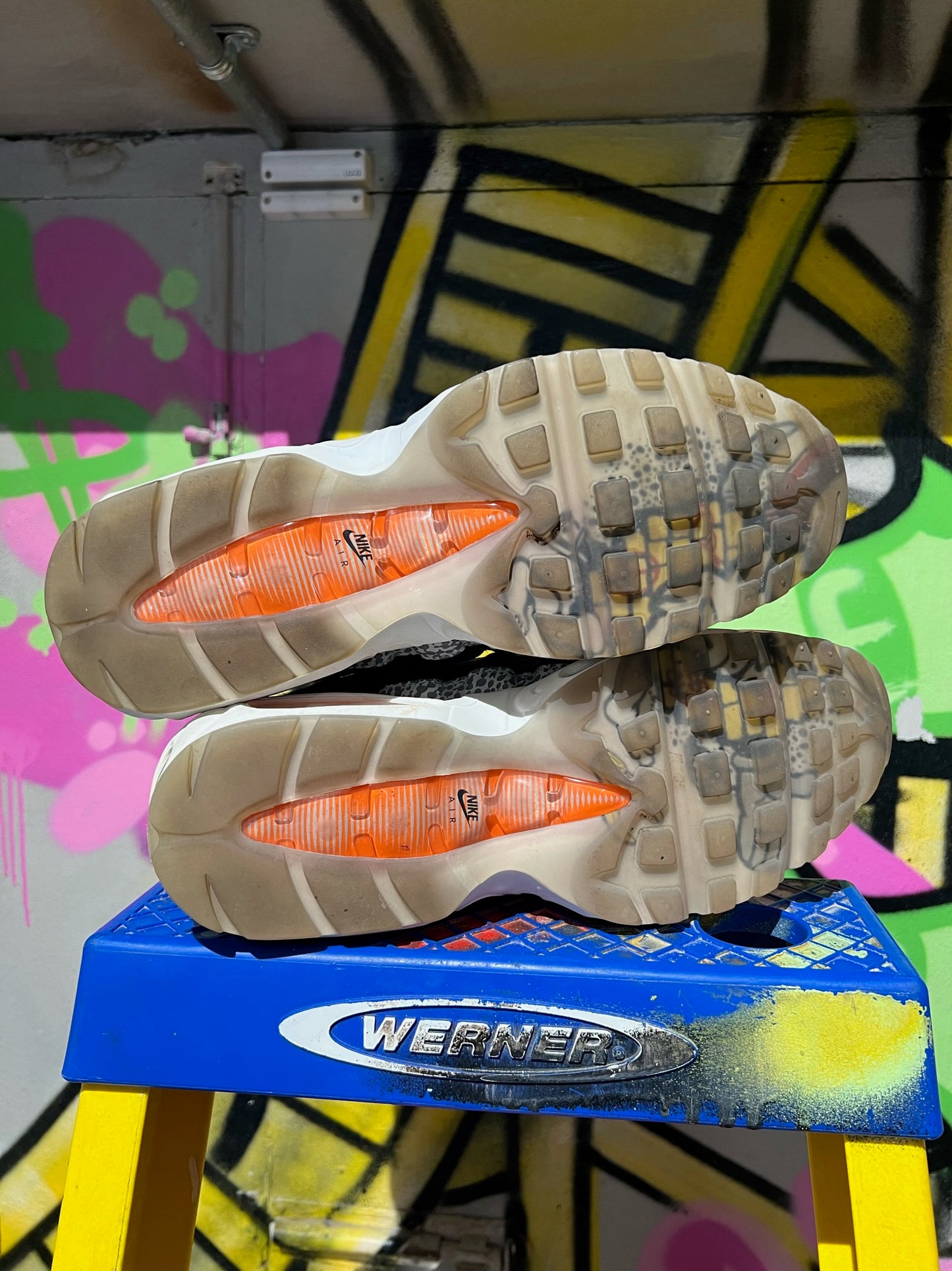 NIKE AIR MAX 95 'SAFARI' BLACK/ORANGE