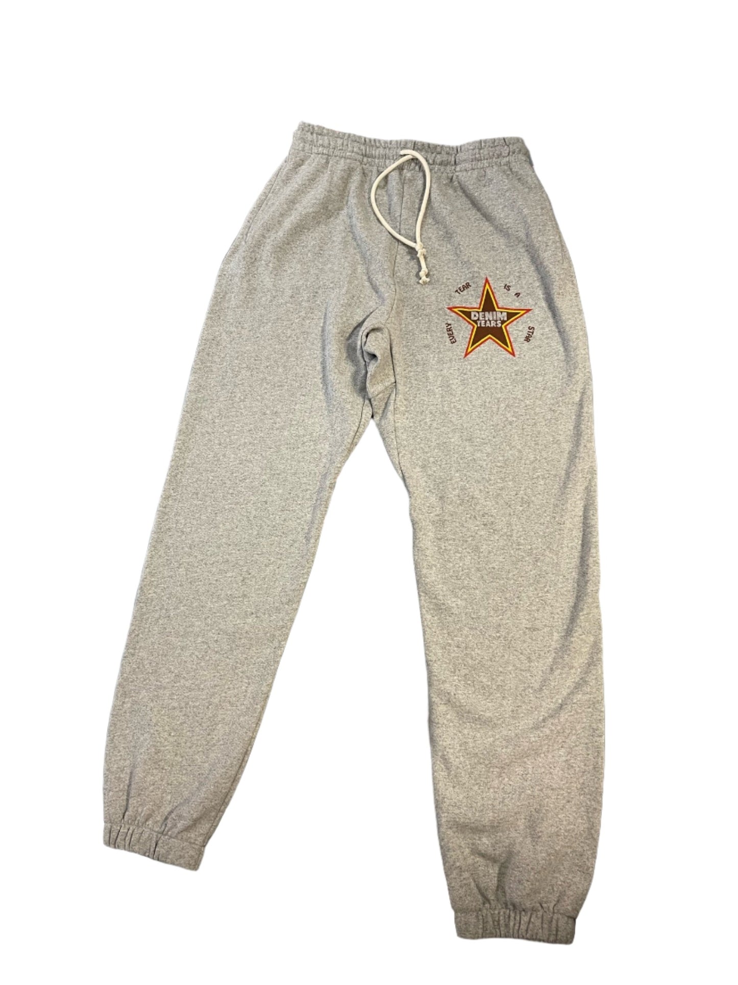 DENIM TEARS SWEATPANTS GREY