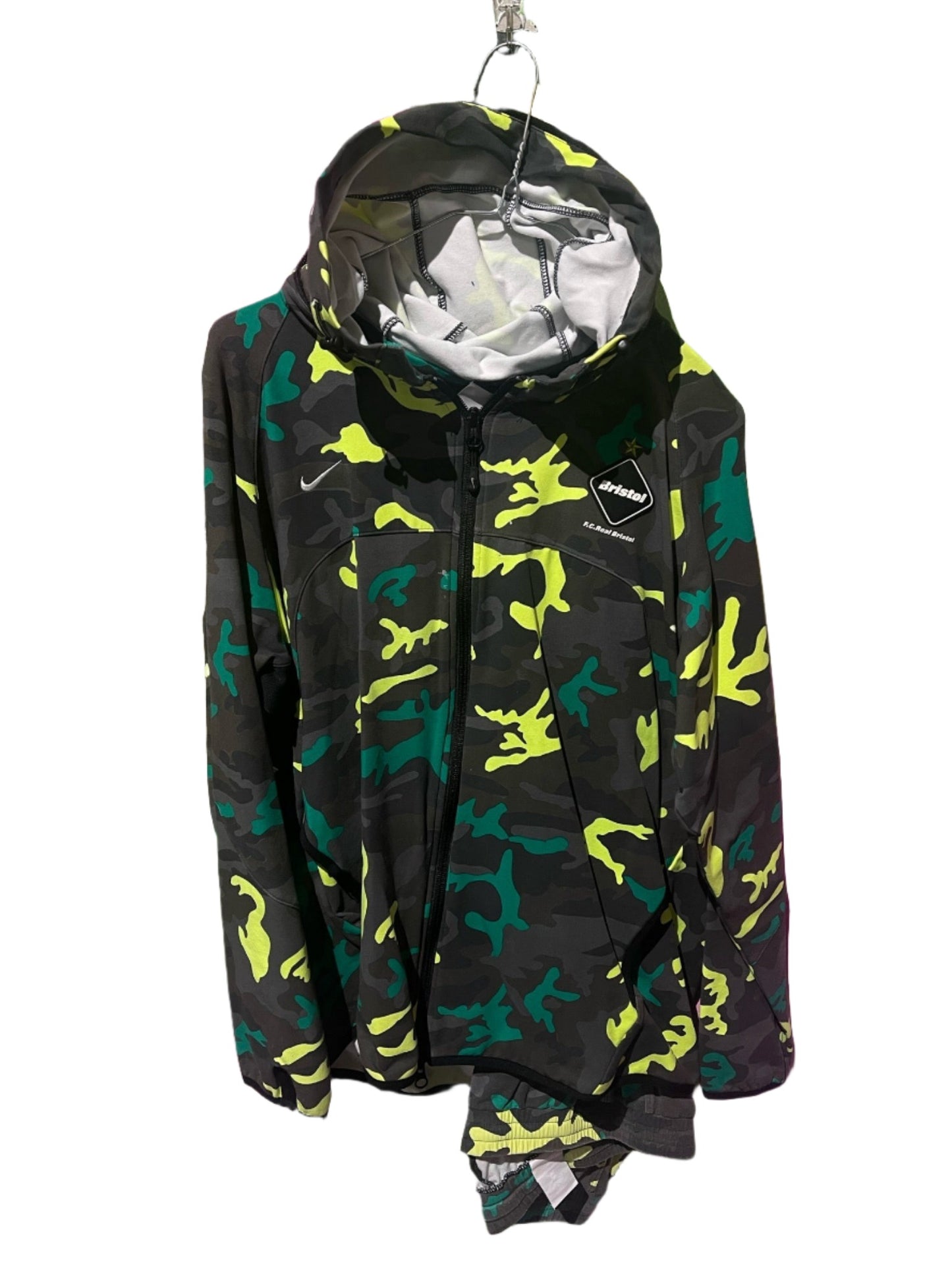NIKE X FC REAL BRISTOL CAMO JACKET