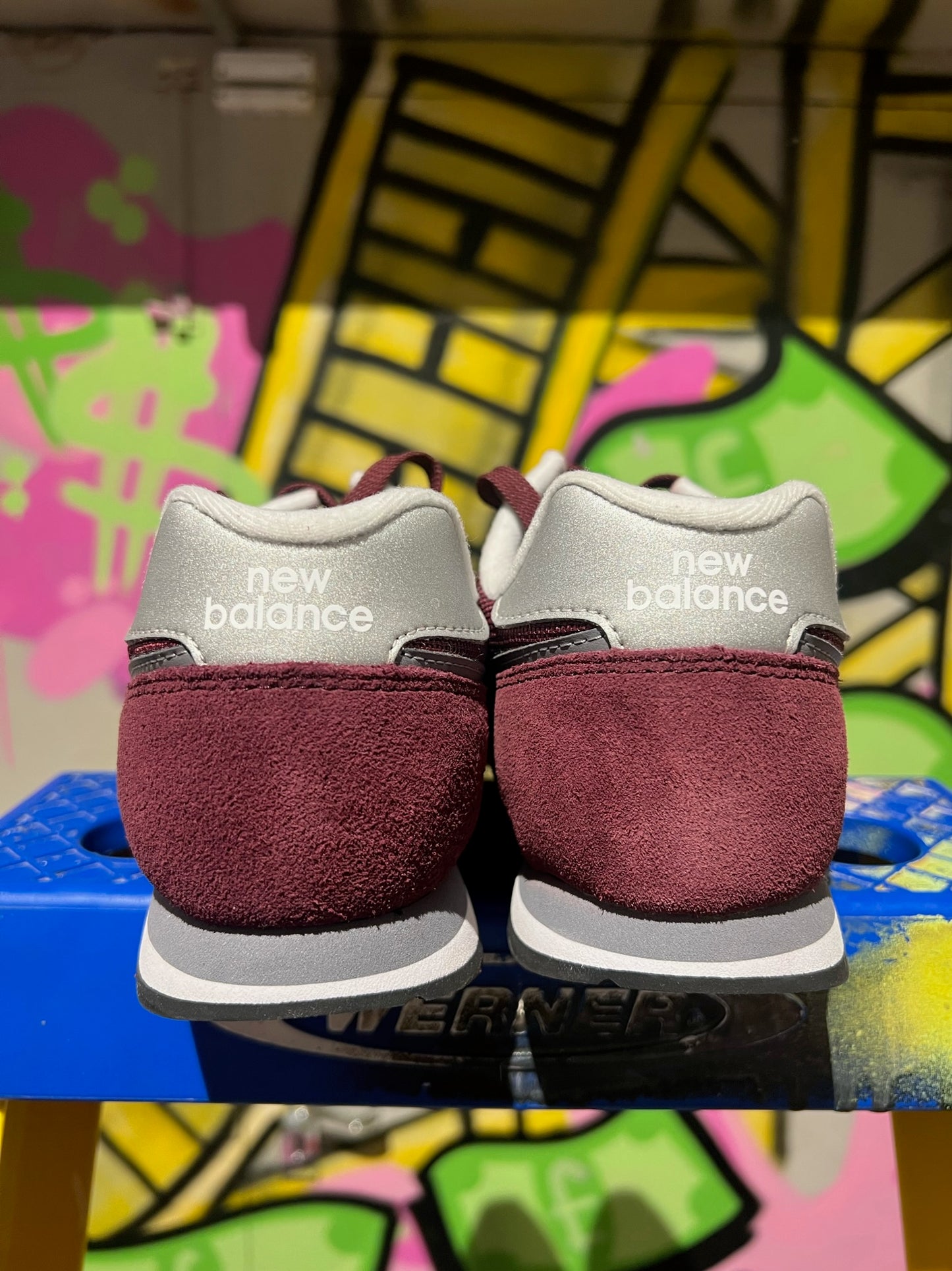 NEW BALANCE 373V BURGUNDY SUEDE