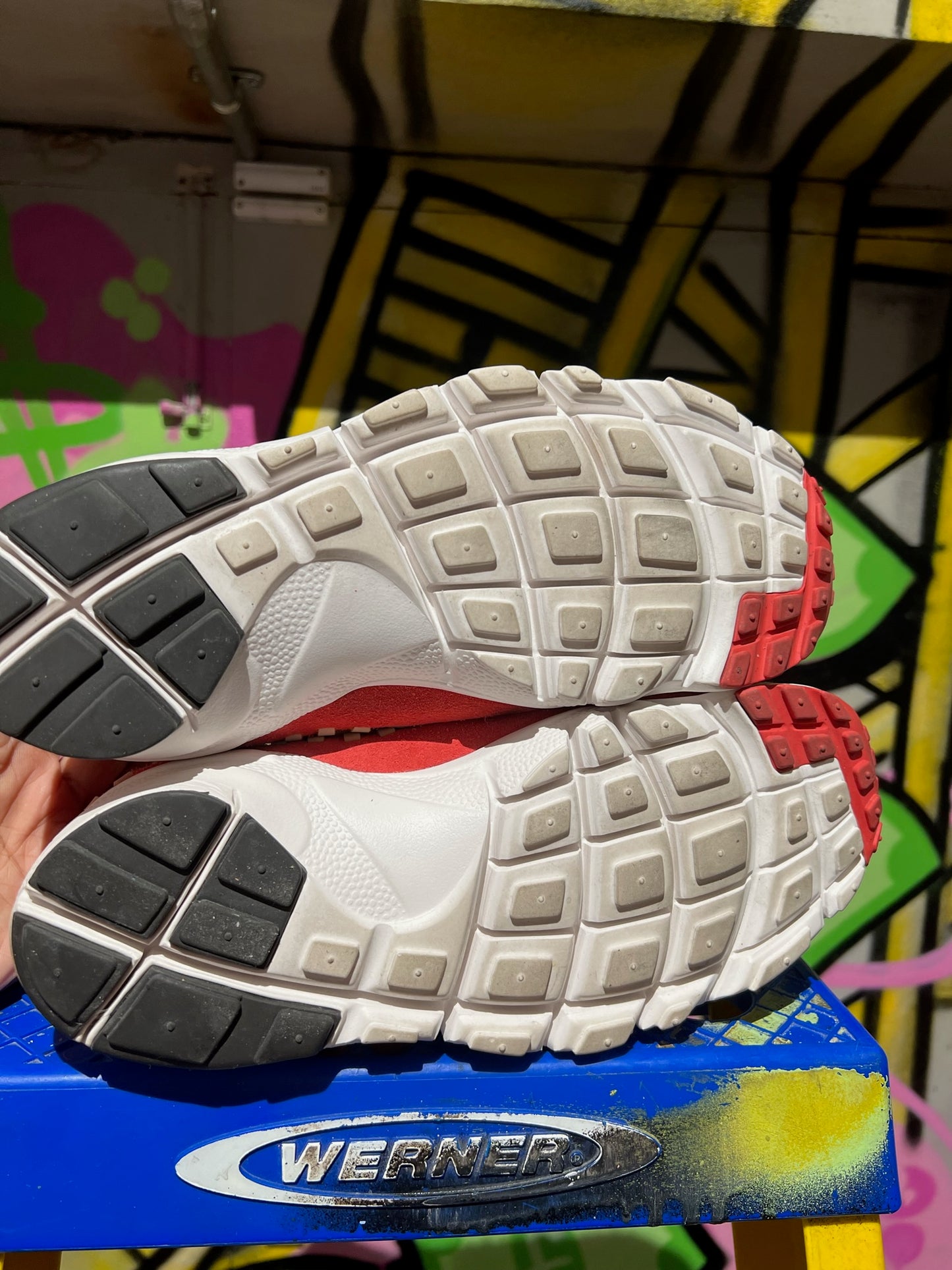 NIKE AIR FOOTSCAPE WOVEN CHUKA KNIT 'RED REEF'