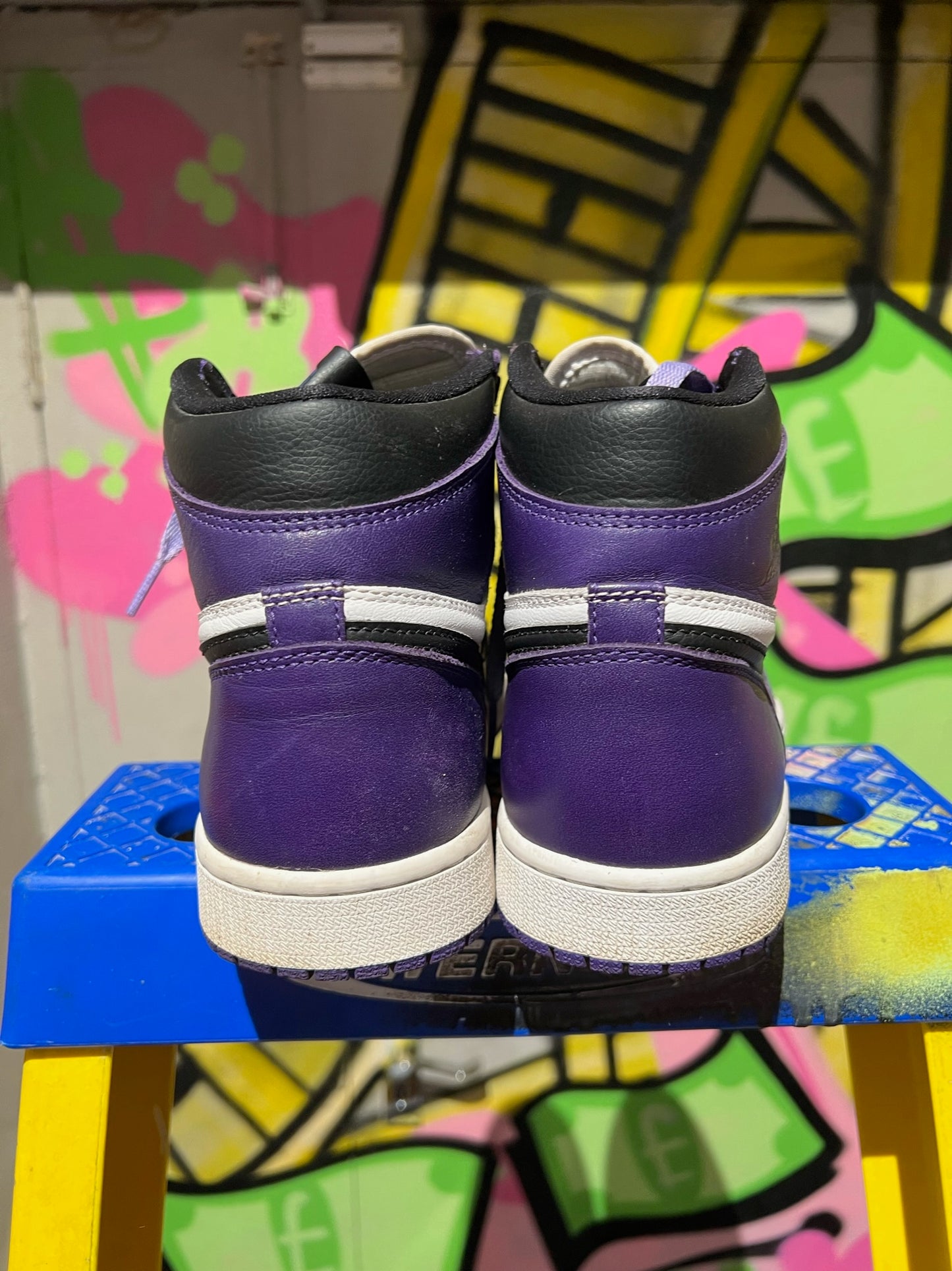 AIR JORDAN 1 RETRO HIGH OG 'COURT PURPLE'