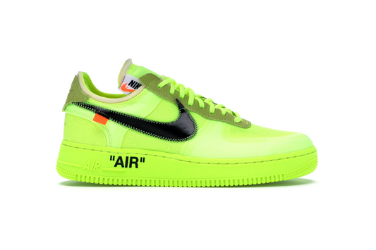 NIKE AIR FORCE 1 LOW THE 10 OFF WHITE VOLT BLACK