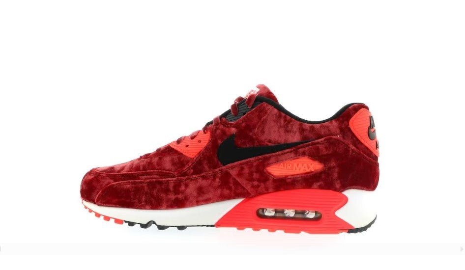 NIKE AIR MAX 90 ANNIVERSARY RED METALLIC GOLD