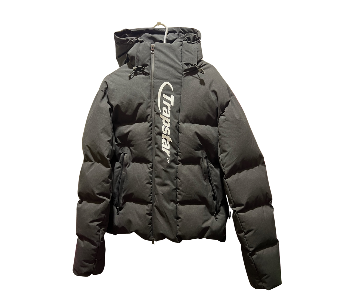 TRAPSTAR BLACK PUFFER JACKET