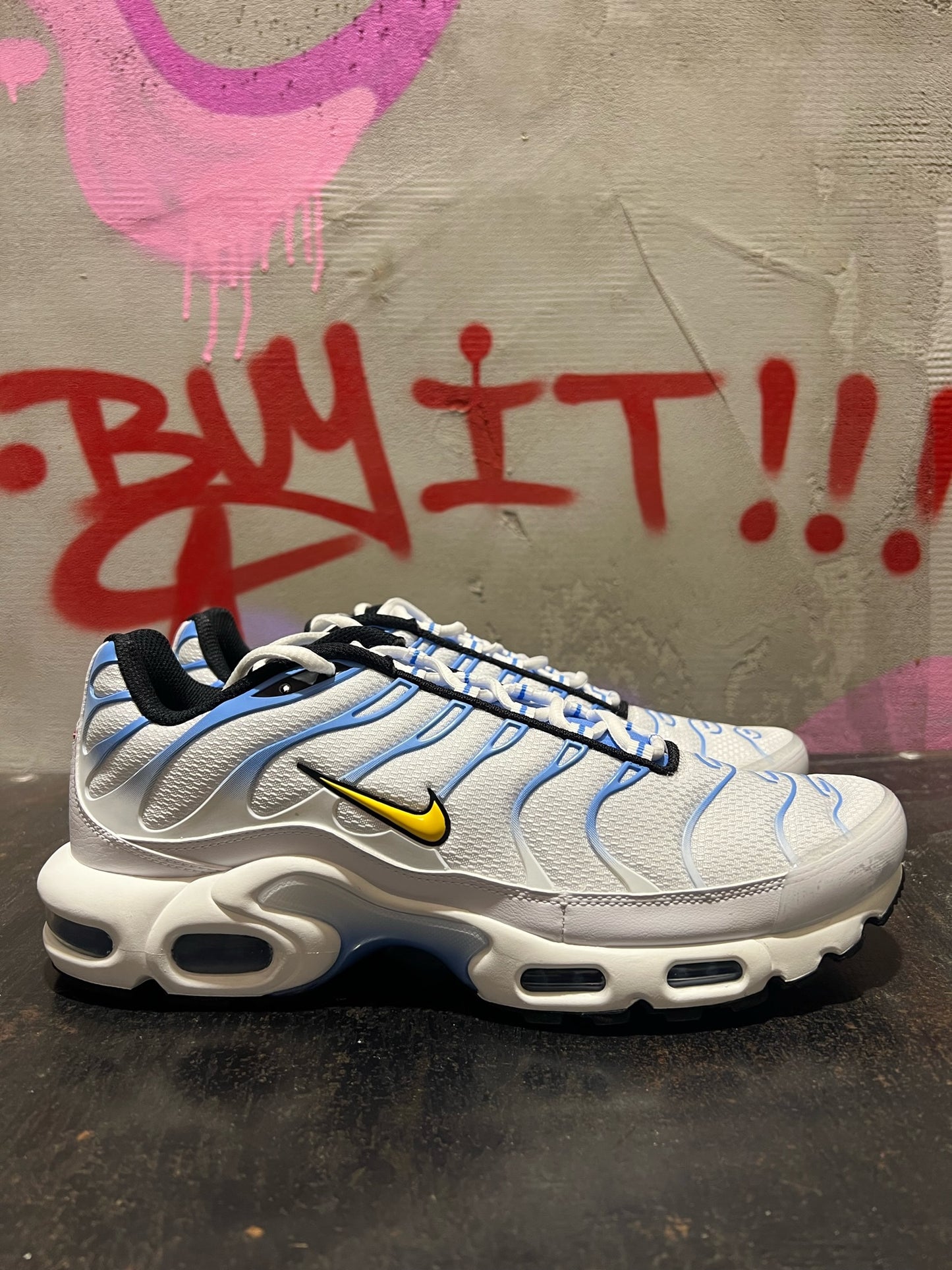 NIKE AIR MAX 95 PLUS BLUE YELLOW