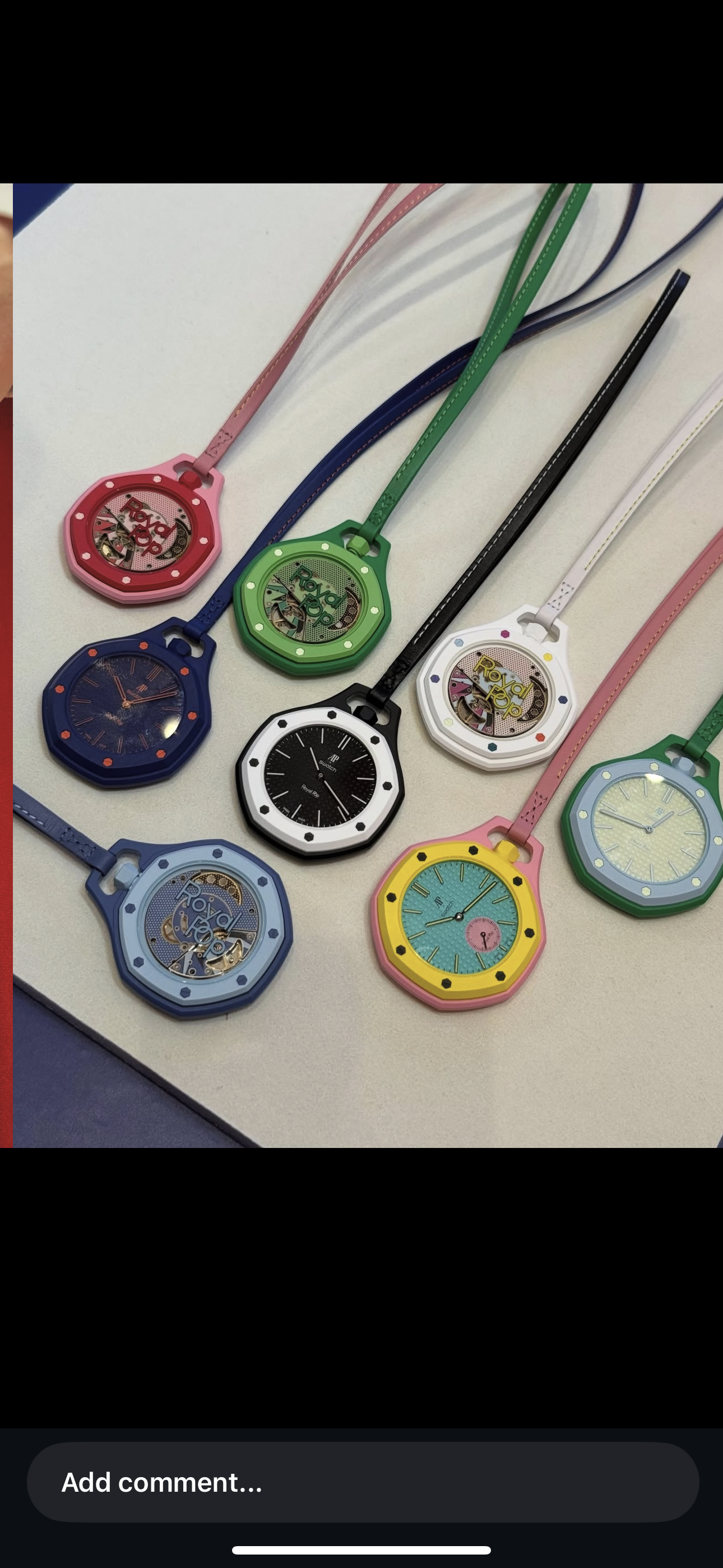 AUDEMAR x SWATCH ROYAL POP