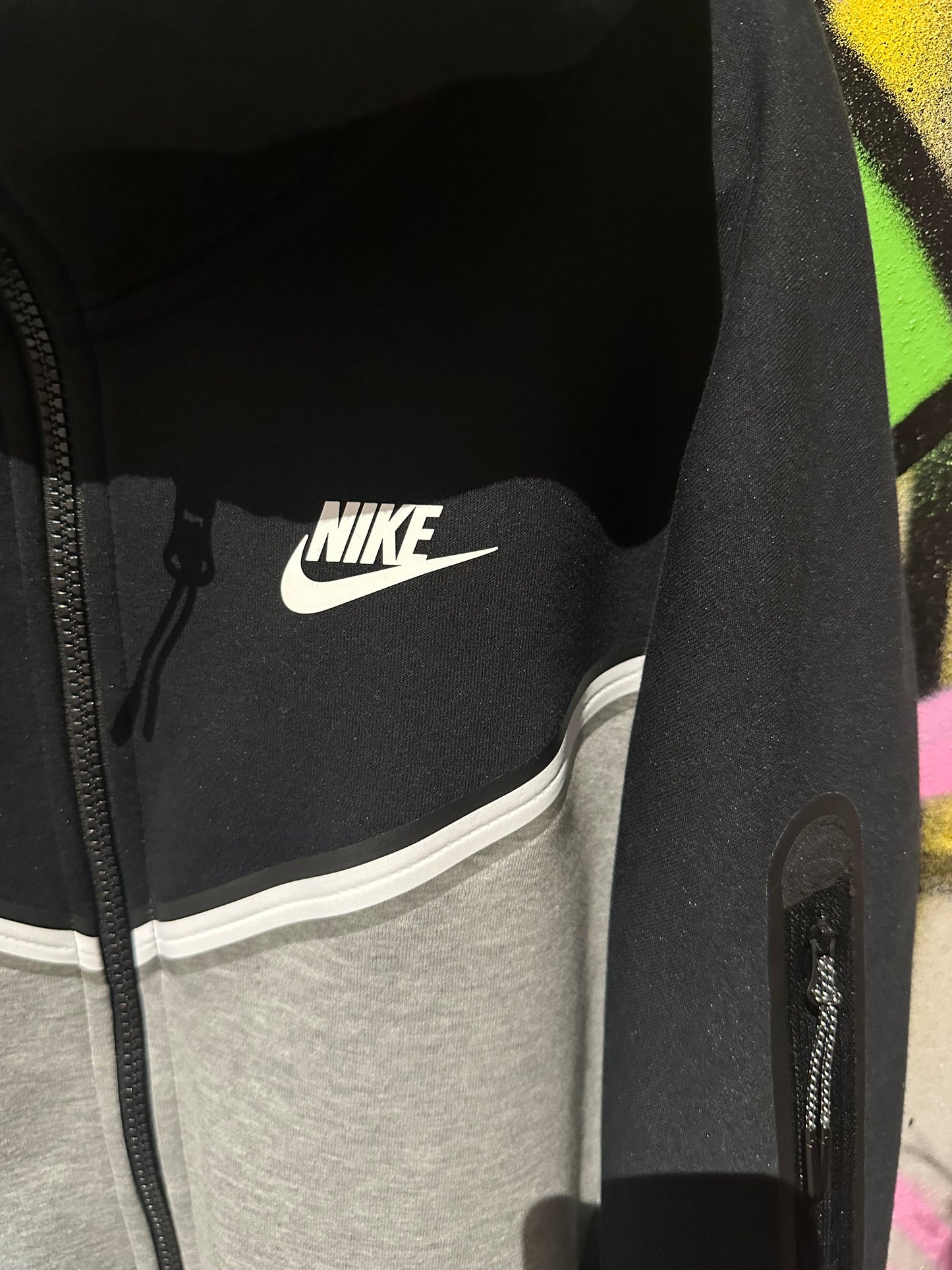 Grey+Black Nike Tech Jacket