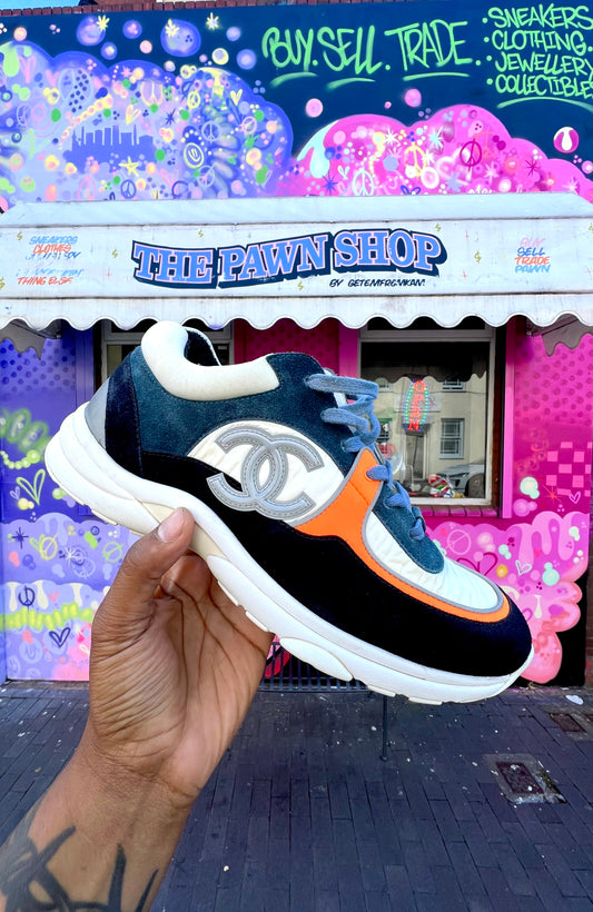 CHANEL RUNNER BLUE / ORANGE