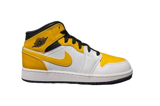 AIR JORDAN 1 MID GS UNIVERSITY GOLD