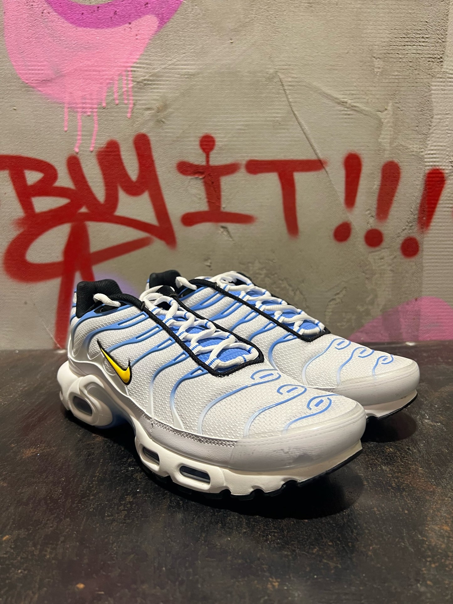 NIKE AIR MAX 95 PLUS BLUE YELLOW