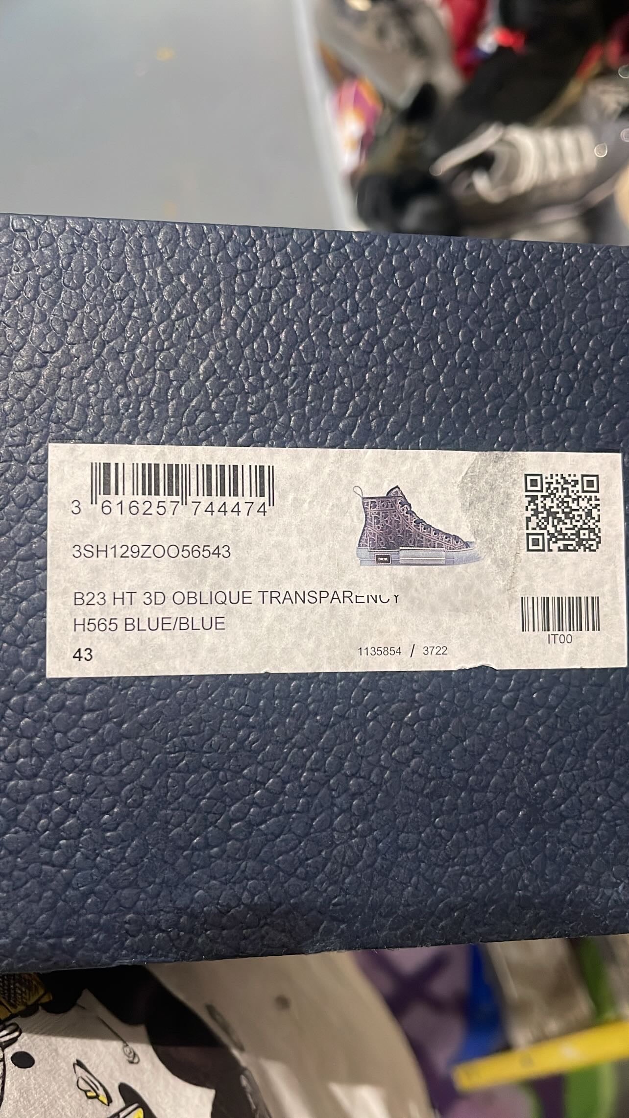 Dior High Top Sneakers