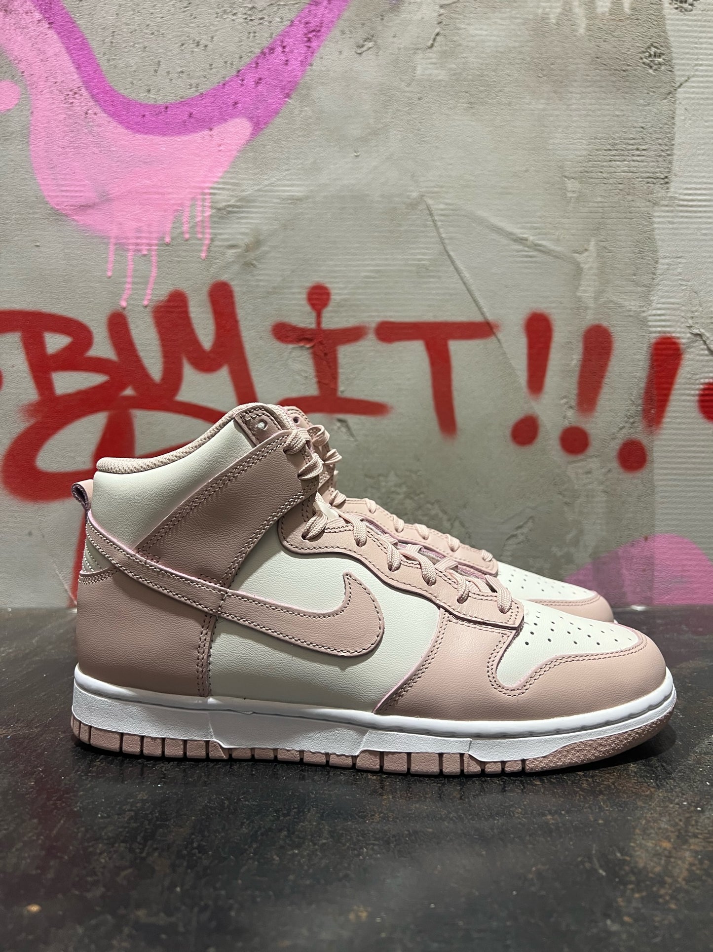 NIKE DUNK HIGH PINK CREAM