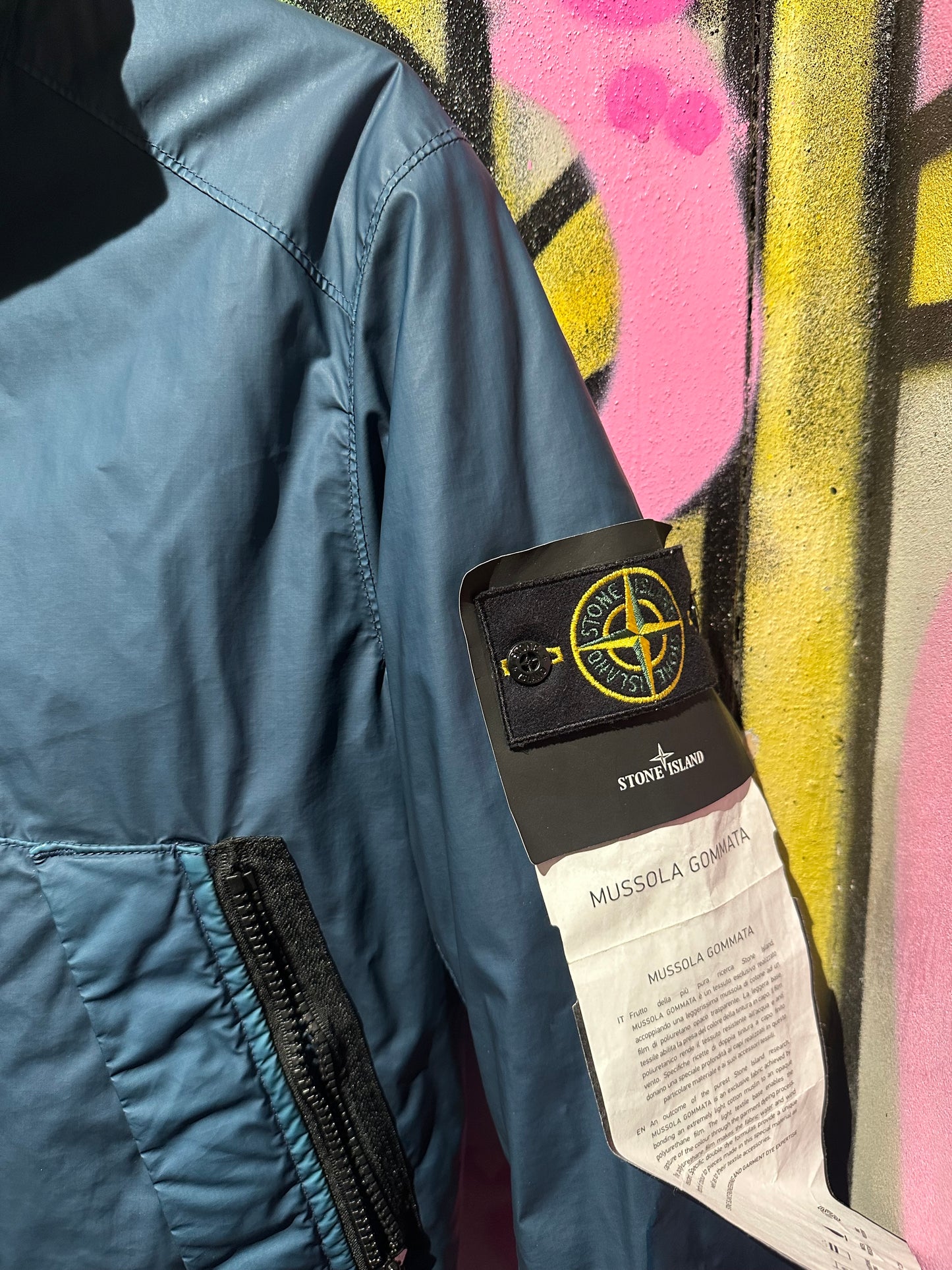 STONE ISLAND MUSSOLA GOMMATA JACKET