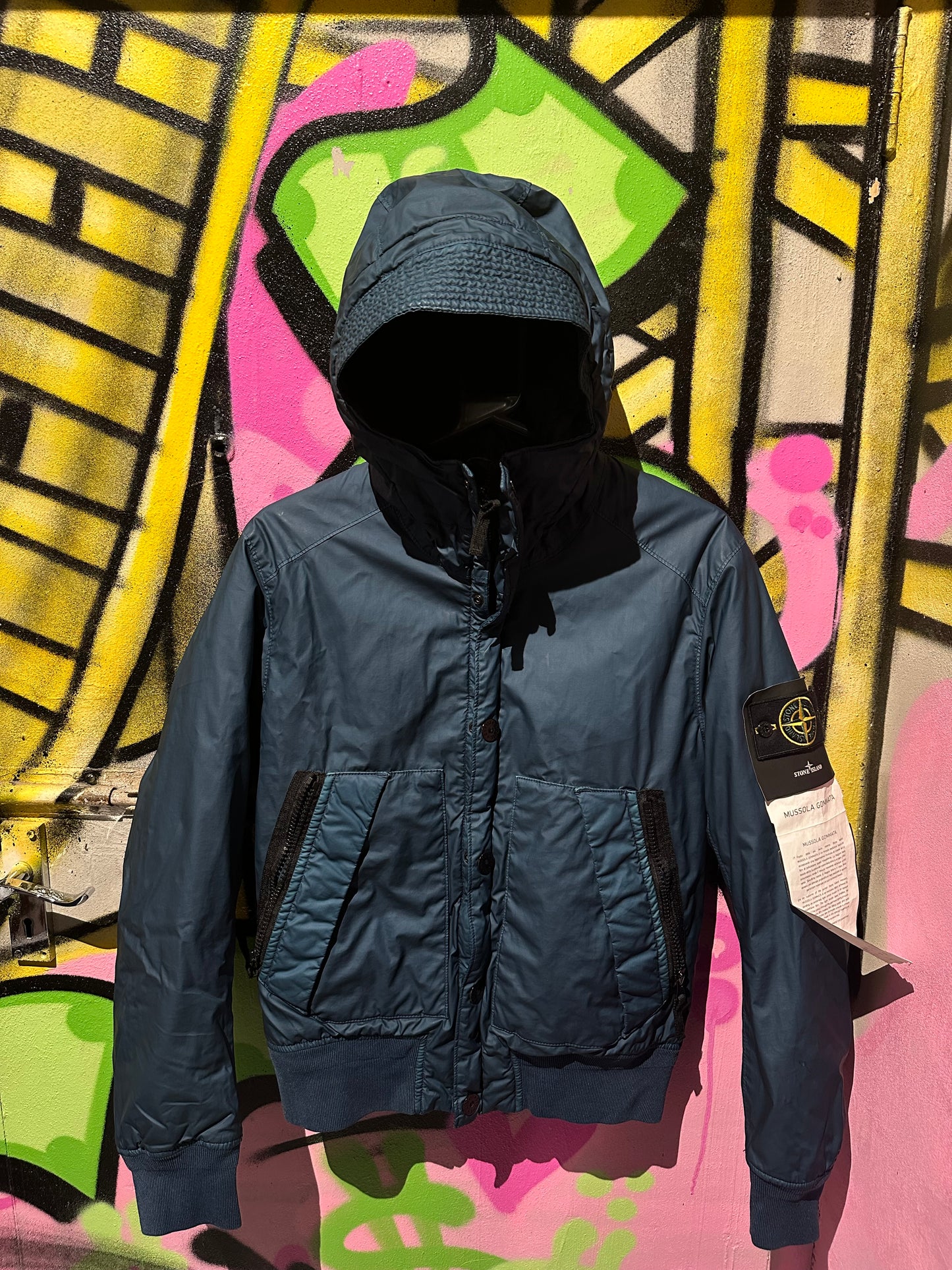 STONE ISLAND MUSSOLA GOMMATA JACKET