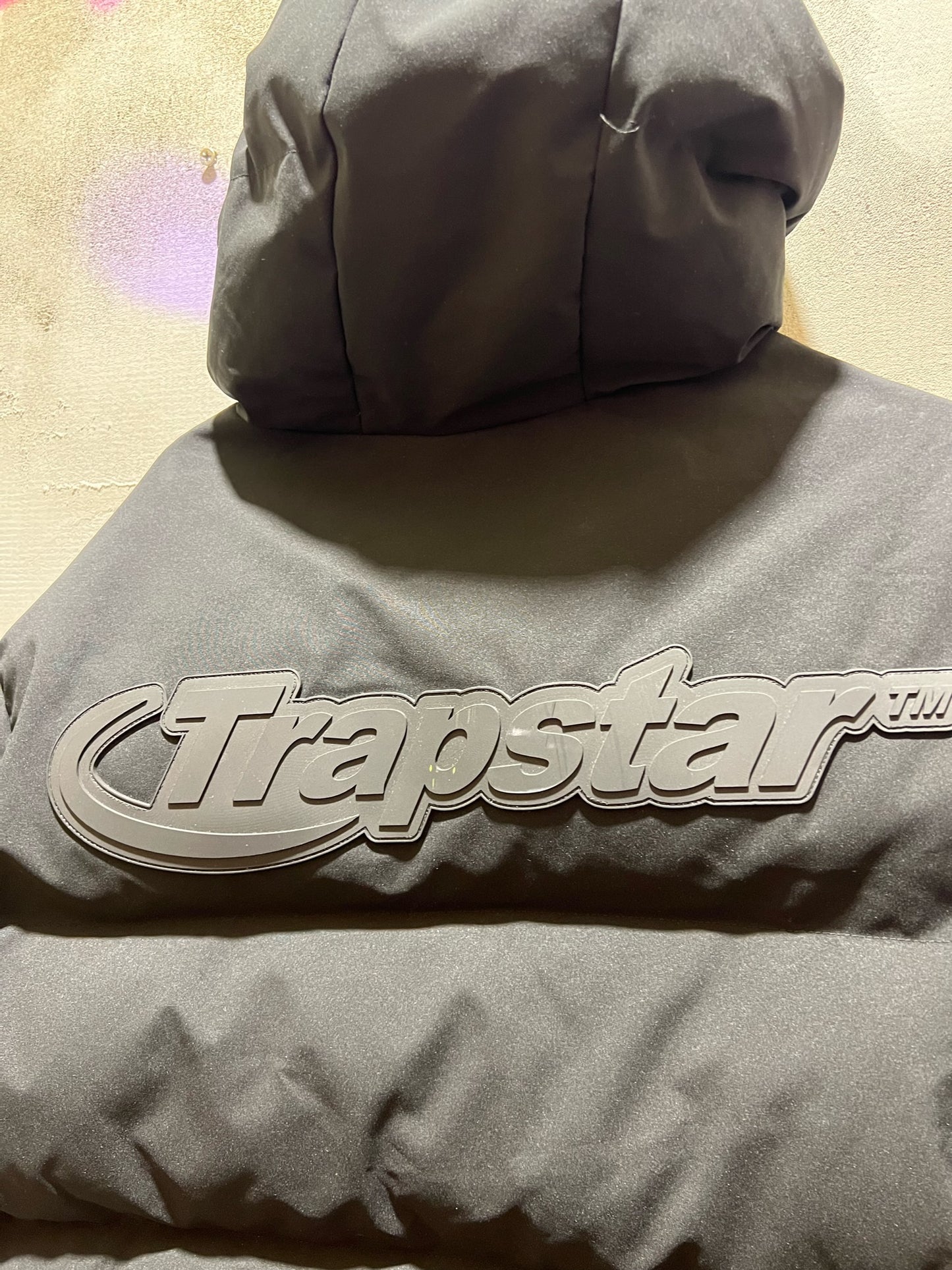 TRAPSTAR BLACK PUFFER JACKET